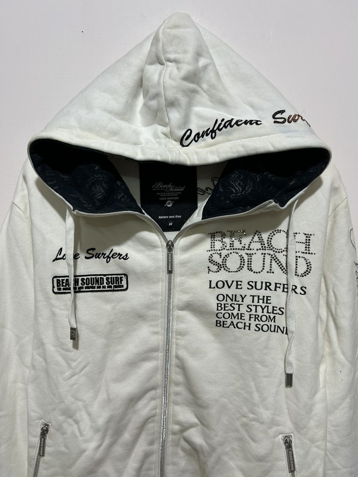 Japanese Brand 💸BINDINGOFFER💸Beach Sound Surfers Zip Hoodie Lgb Ifsix Size US L / EU 52-54 / 3 - 2 Thumbnail