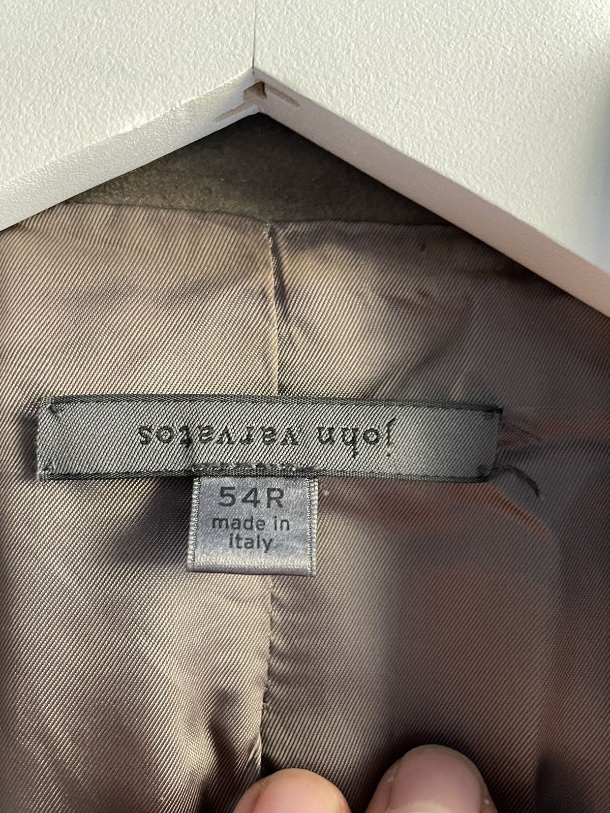 John Varvatos John Varvatos Sheepskin Suede Button-Front Jacket $1115 Size US L / EU 52-54 / 3 - 10 Thumbnail