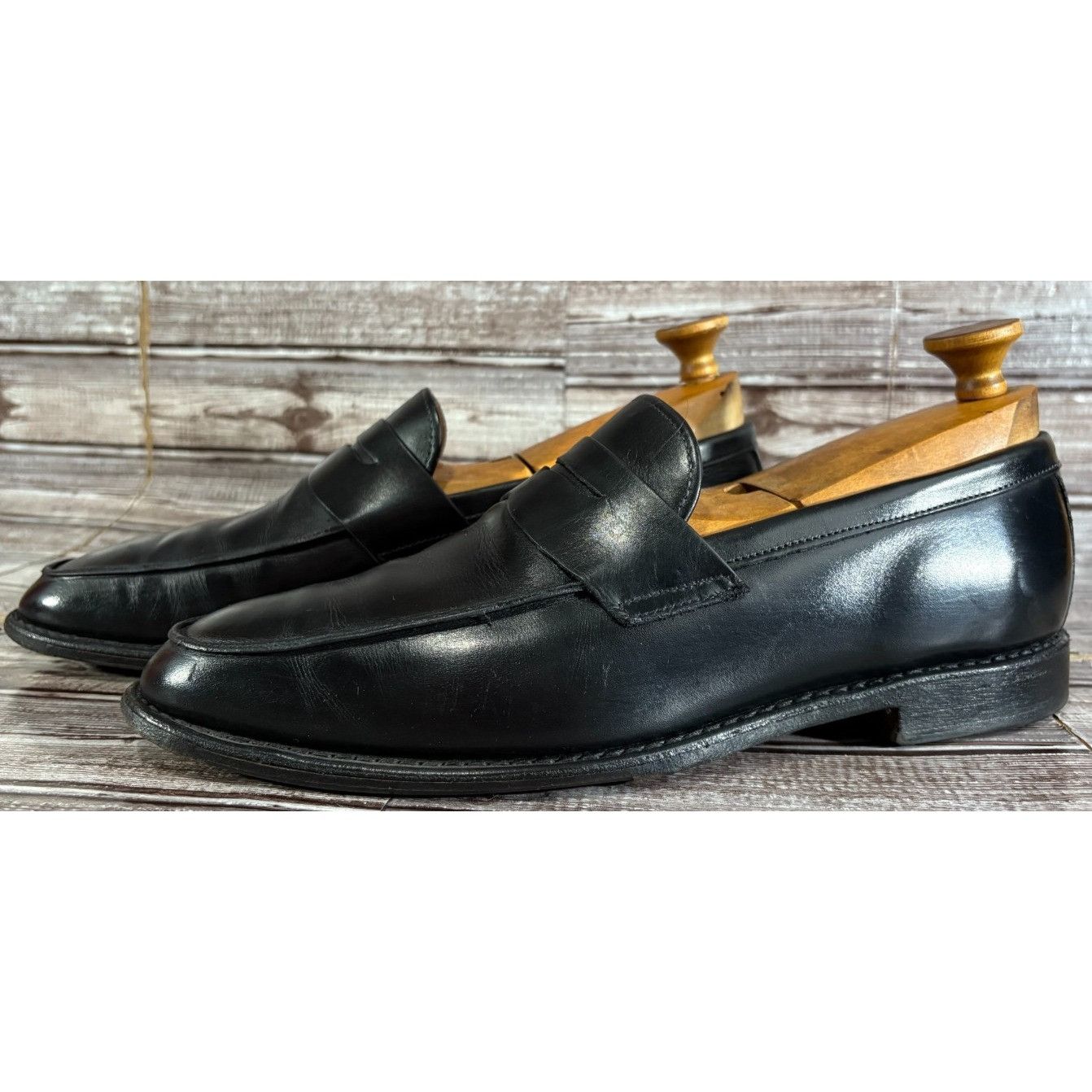 Allen Edmonds ALLEN EDMONDS Lafayette leather loafers dress shoes size 10 Size US 10 / EU 43 - 1 Thumbnail