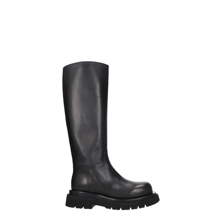 Bottega Veneta ob1o1e0724 Women Leather Boots in Black Size US 11 / IT 41 - 1 Thumbnail
