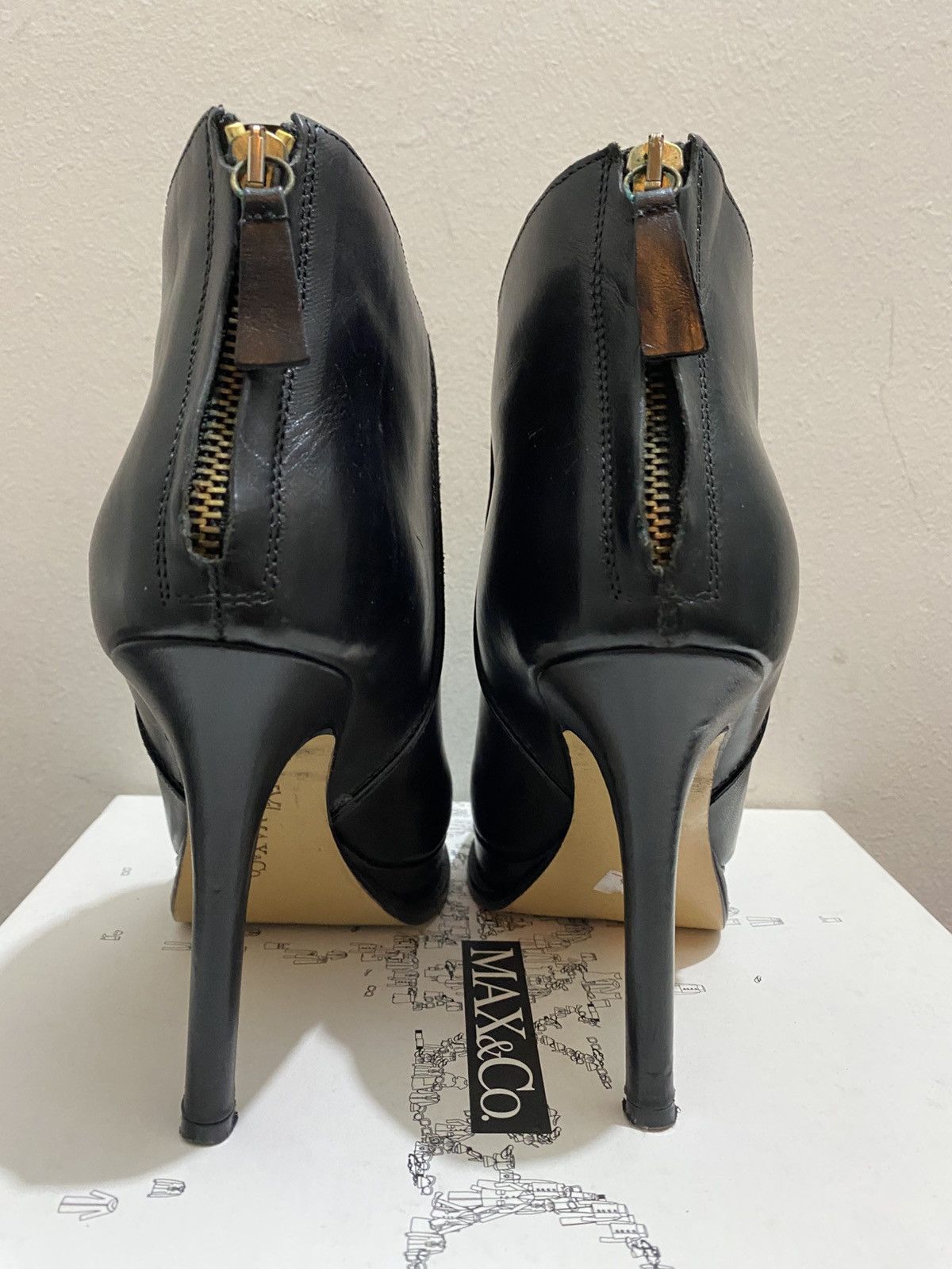 MAX&Co. MAX & CO LEATHER BOOTS Size US 7 / IT 37 - 3 Thumbnail