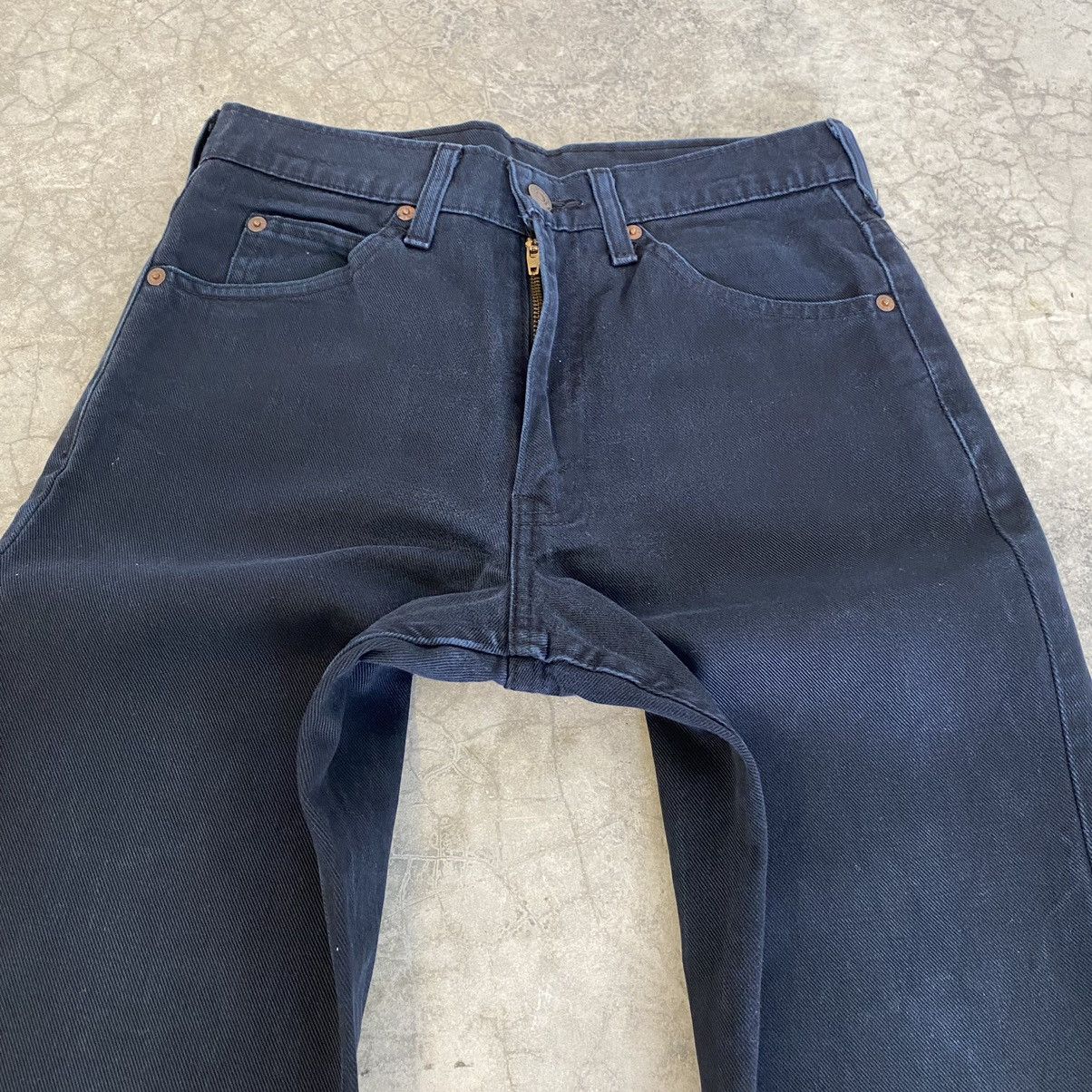 Levi's × Vintage Size 28x28.5 Vintage 1996 Levis 517 Black Flared Jeans Size US 28 / EU 44 - 10 Thumbnail