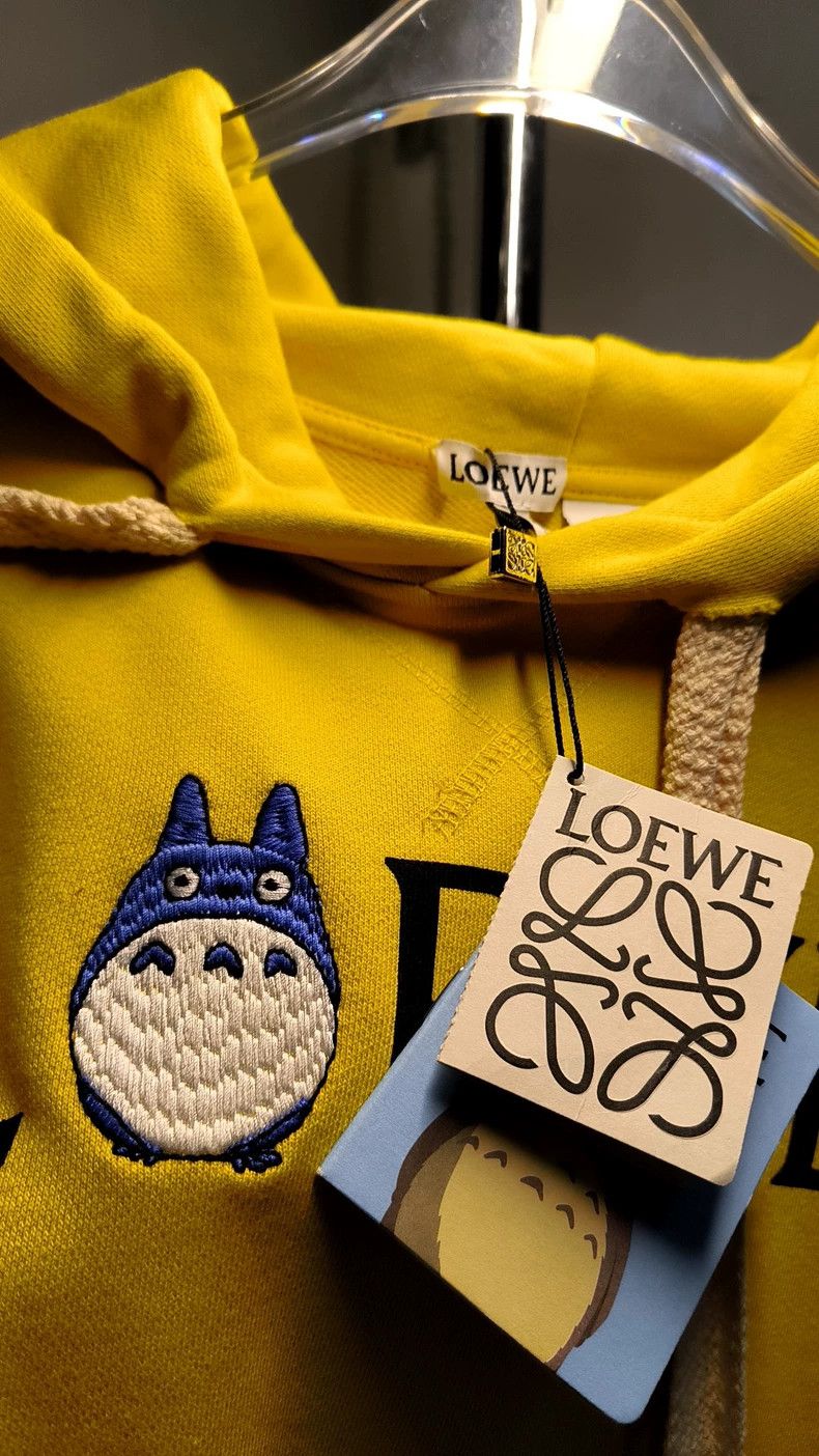 Loewe LOEWE Dragon Cat embroidery hoodie Size S / US 4 / IT 40 - 4 Thumbnail