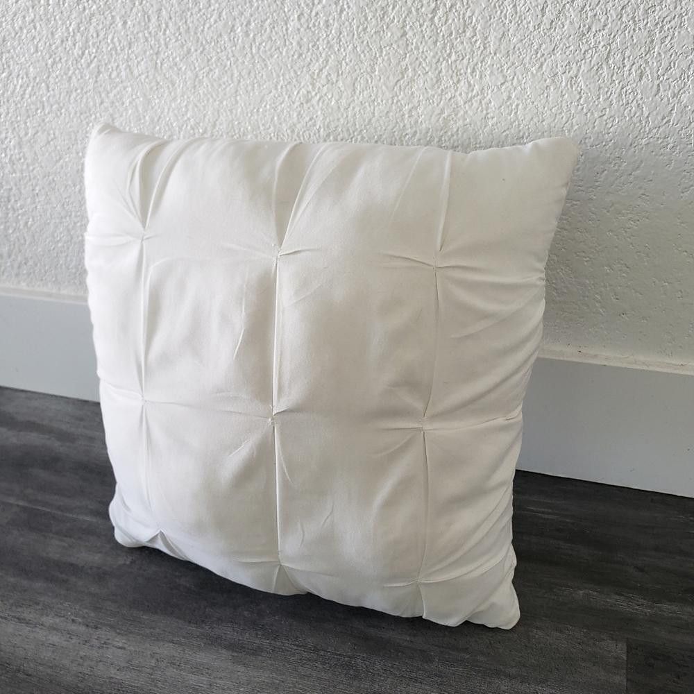 Designer White Detailed S.L. Fashions Pillow Size ONE SIZE - 2 Thumbnail