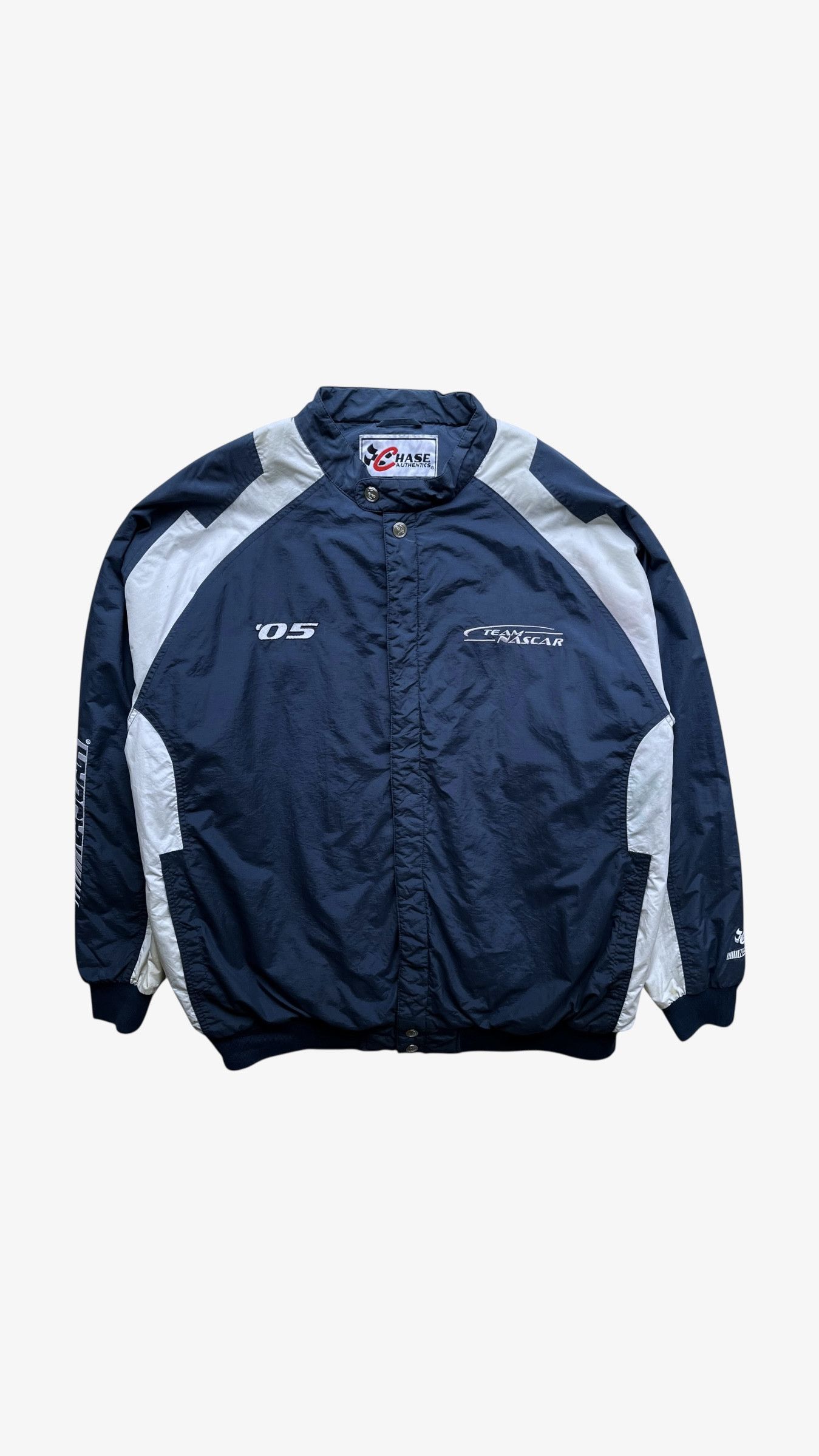 Vintage Y2K Men's Chase Authentics 2005 Team Nascar Jacket