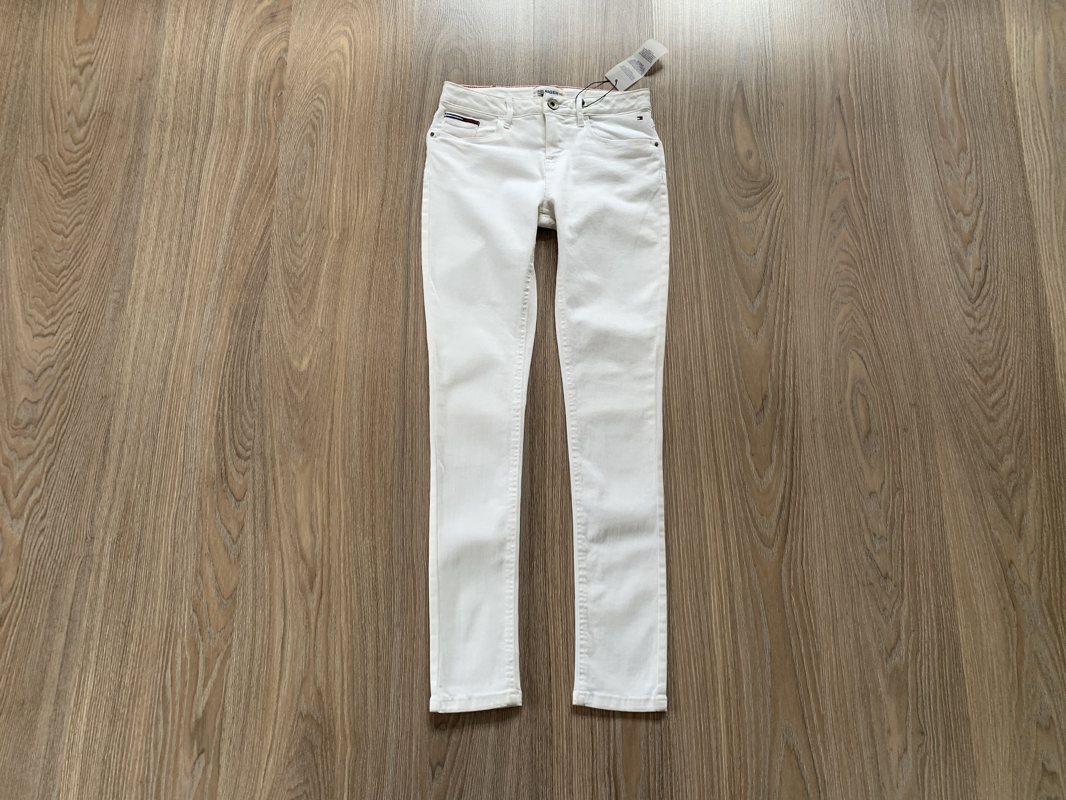 Tommy Hilfiger Youth Tommy Hilfiger White Skinny Jeans Size 24" / US 00 / IT 34 - 1 Thumbnail