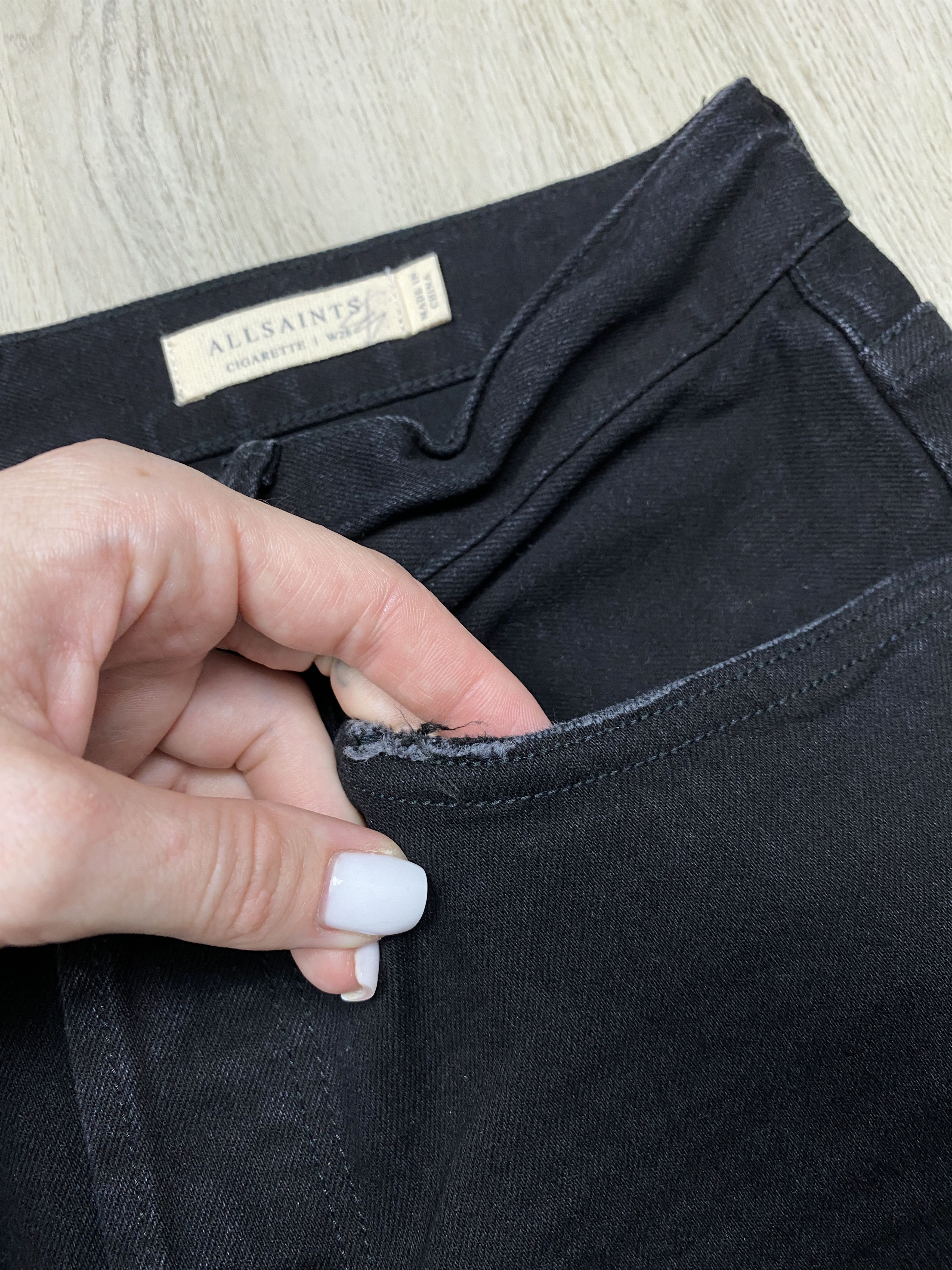 Allsaints Allsaints Cigarette Mens Denim Pants Jeans Size US 28 / EU 44 - 6 Thumbnail