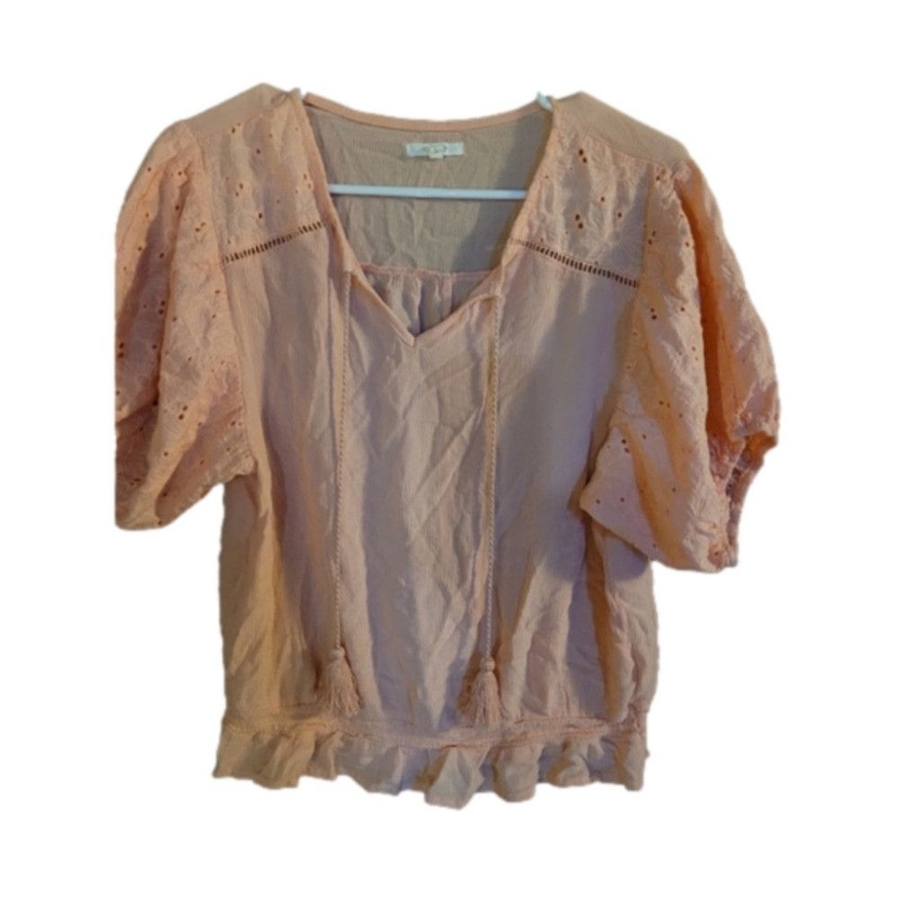 Maurice Lacroix Maurices, size L, womens blouse, Euc Size L / US 10 / IT 46 - 1 Thumbnail
