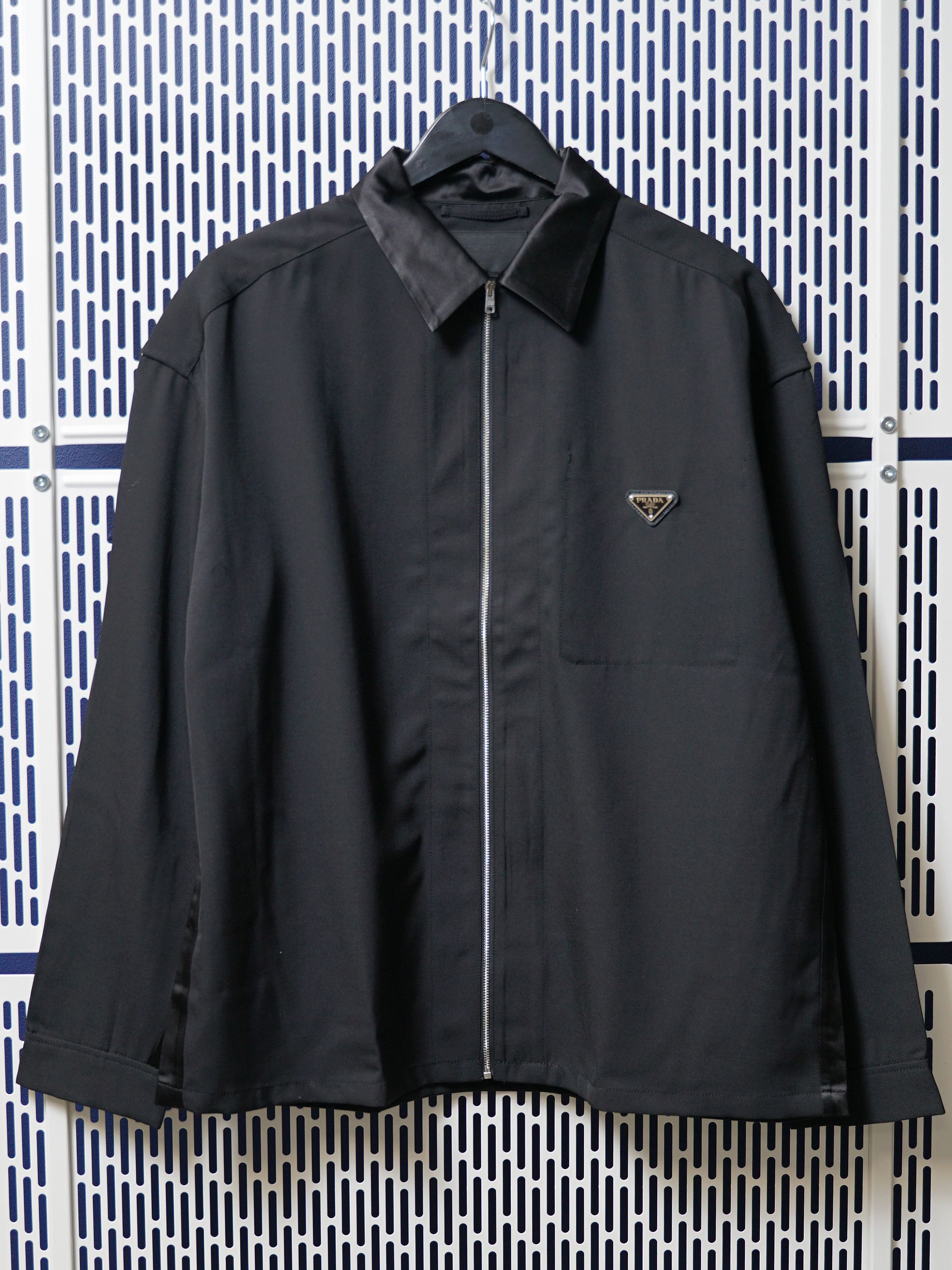 トップス 2002aw PRADA zip shirt 2002aw PRADA zip shirt