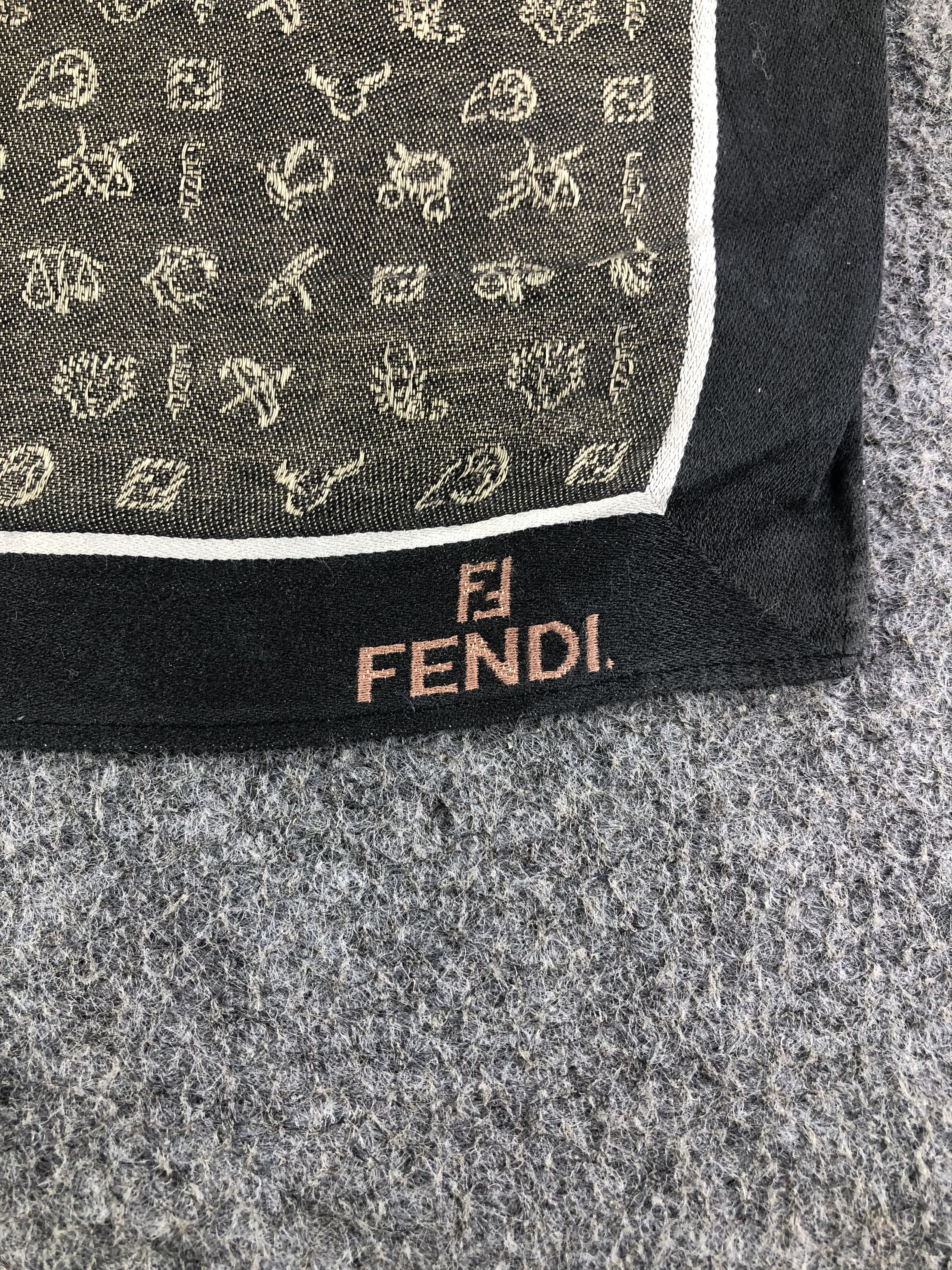 Vintage Fendi Handkerchief / Bandana / Neckerchief A1609 Size ONE SIZE - 5 Thumbnail