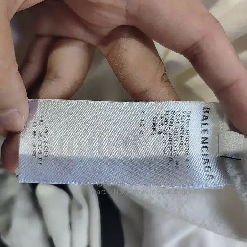 Balenciaga Balenciaga White Hoodie Size US M / EU 48-50 / 2 - 6 Thumbnail