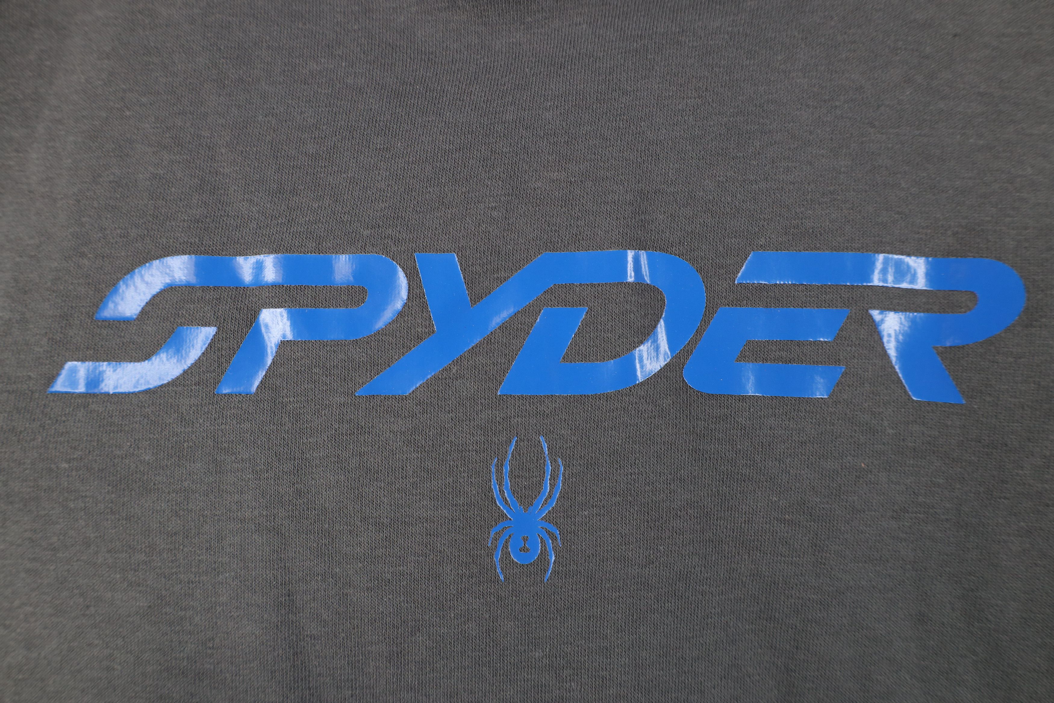 Spyder Vintage Y2K Spyder Spell Spider Logo Hoodie Sweatshirt Gray Size US S / EU 44-46 / 1 - 4 Thumbnail