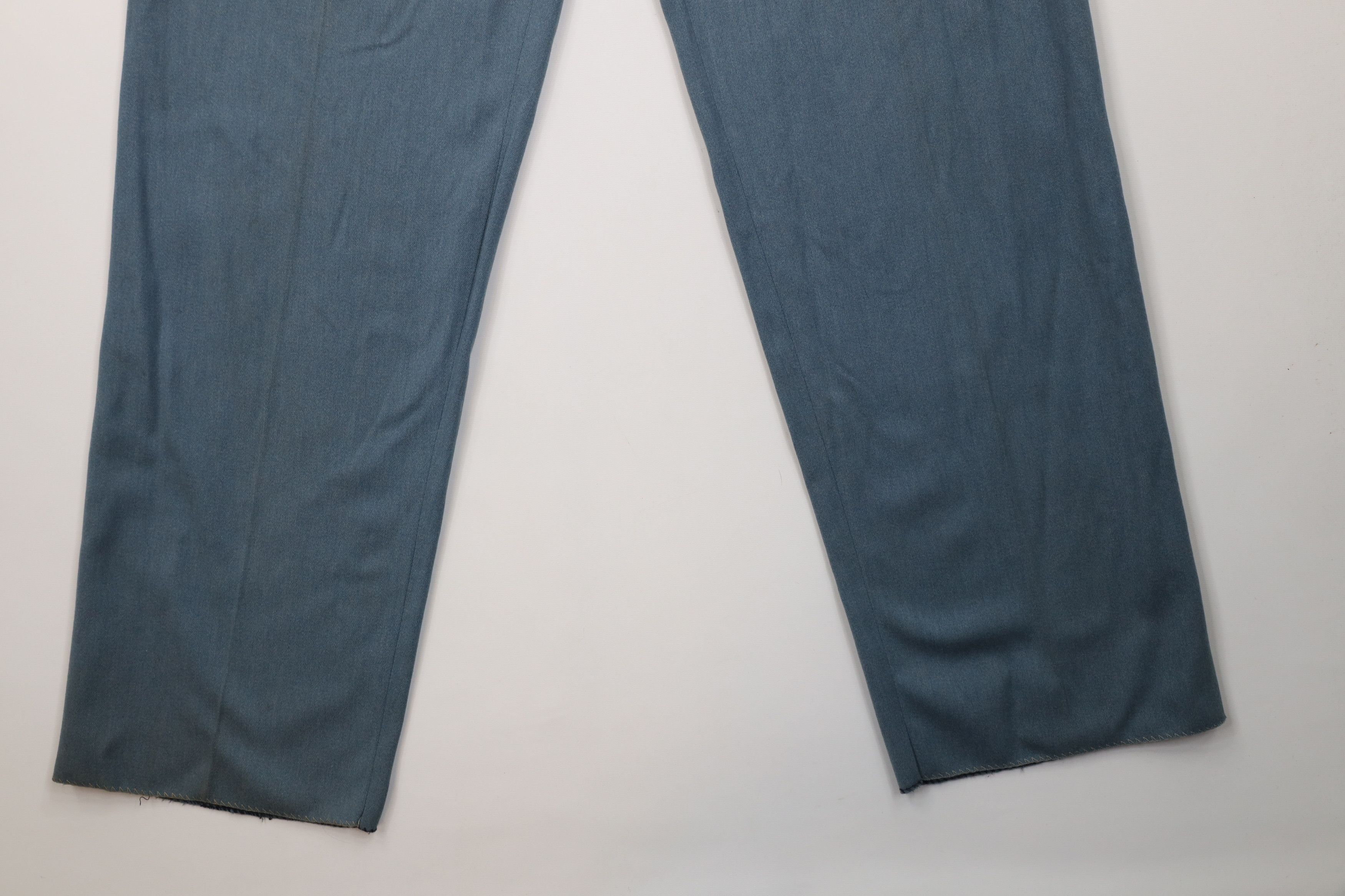 Vintage Deadstock Vintage 40s 50s Gabardine Hollywood Chino Pants Size US 34 / EU 50 - 4 Thumbnail