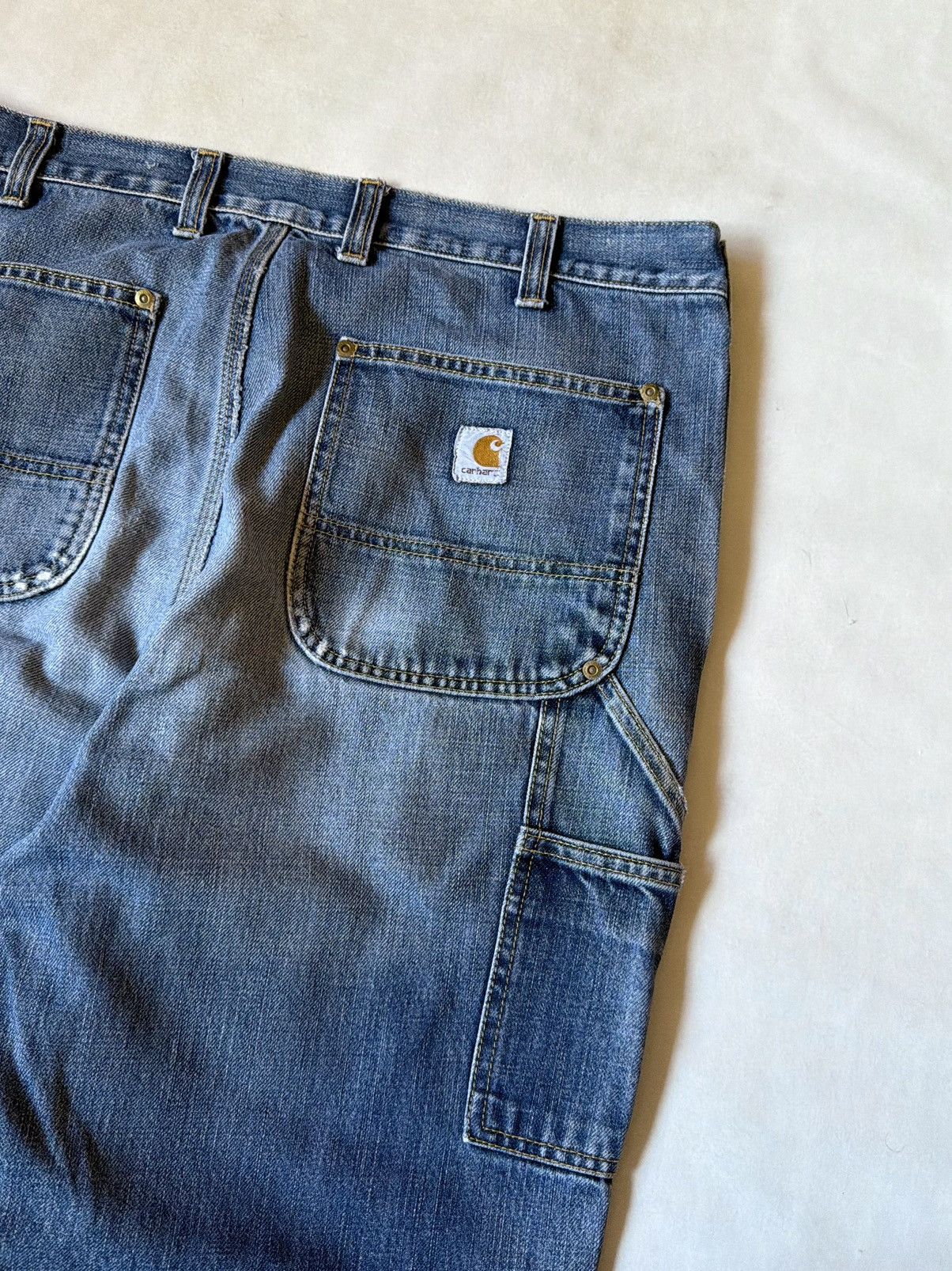 Carhartt Carhartt Double Knee Front Logger Jeans Carpenter Vintage Size US 36 / EU 52 - 5 Thumbnail