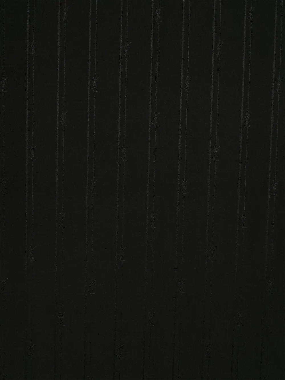 Saint Laurent Paris o1b1hav110425 Size: OS / Cassandre Striped Evening Scarf Size ONE SIZE - 5 Thumbnail