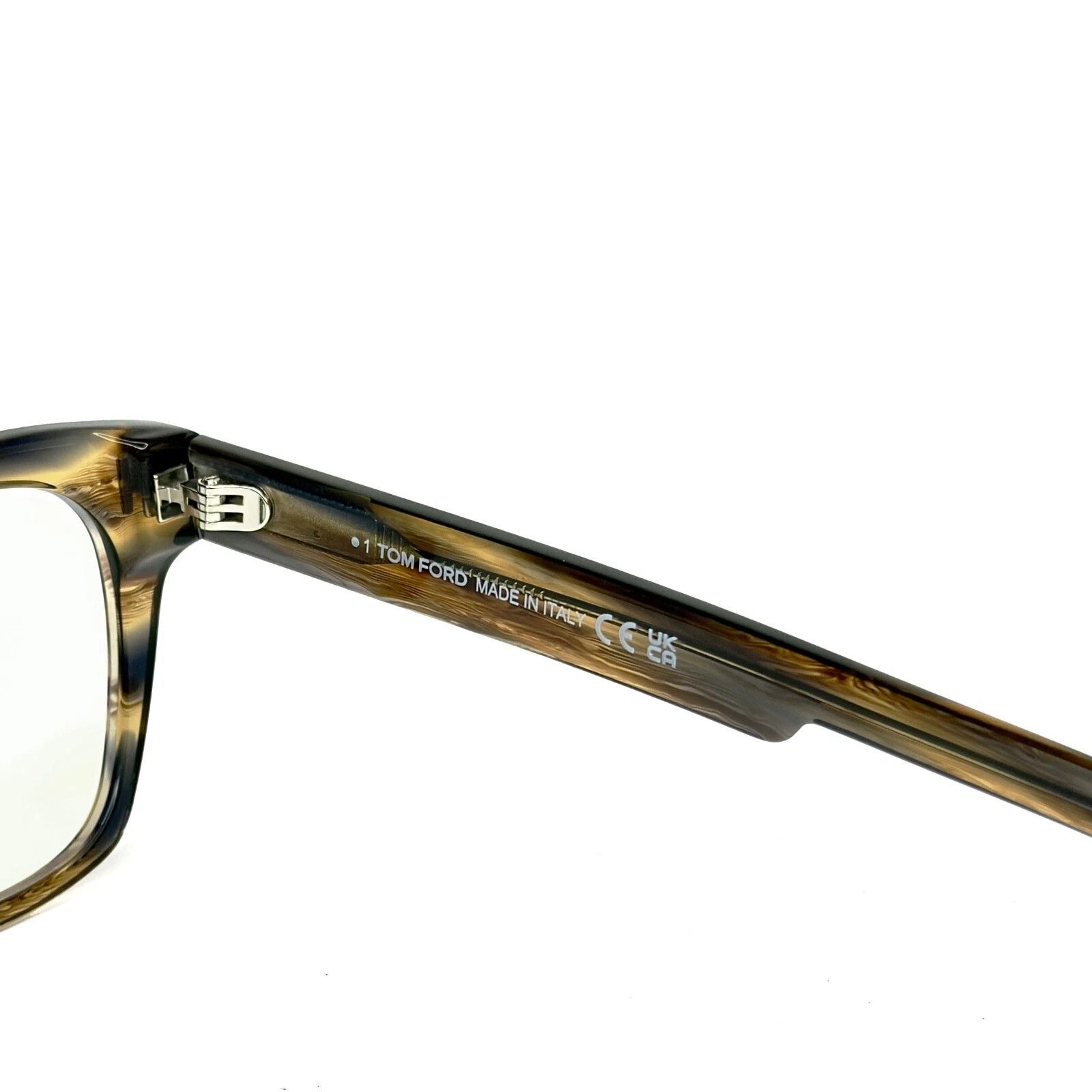Tom Ford TOM FORD TF5886B 045 Brown Horn Optical Eyeglass 5886 FT5886 Size ONE SIZE - 8 Thumbnail