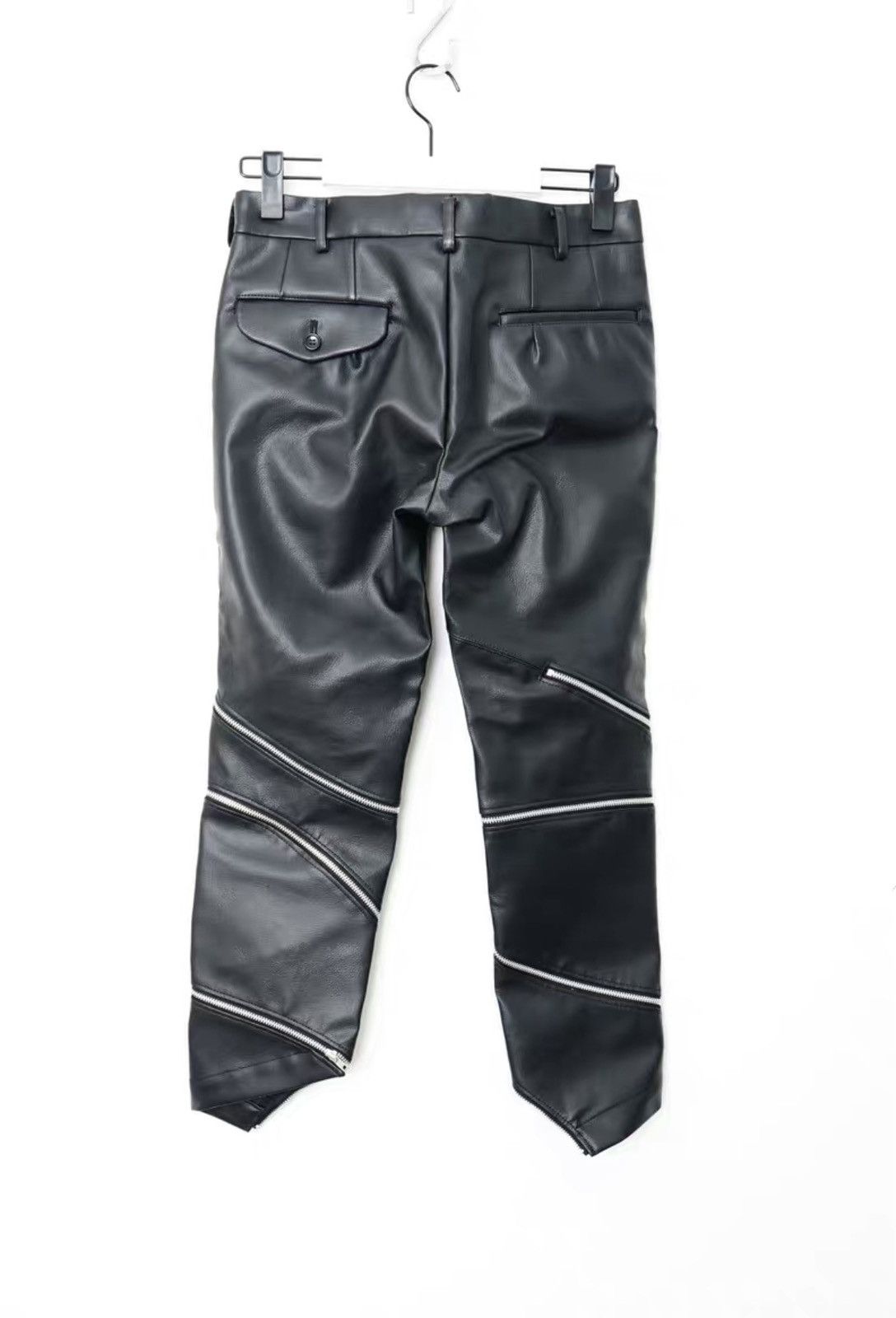 Comme des Garcons Comme des Garçons 18AW Spiral Leather Pants Size US 30 / EU 46 - 5 Thumbnail