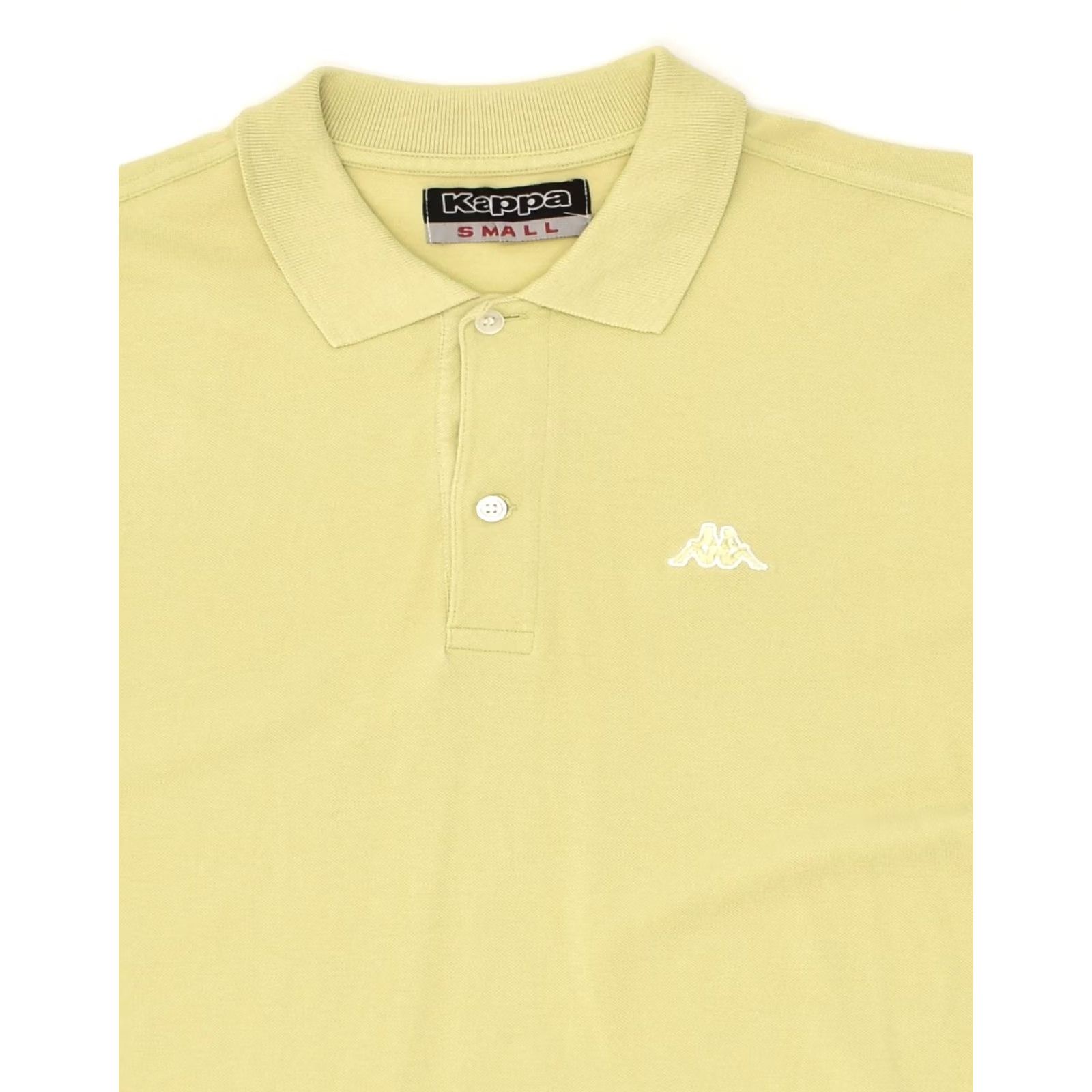 Kappa KAPPA Mens Polo Shirt Small Yellow Cotton Size US S / EU 44-46 / 1 - 3 Thumbnail