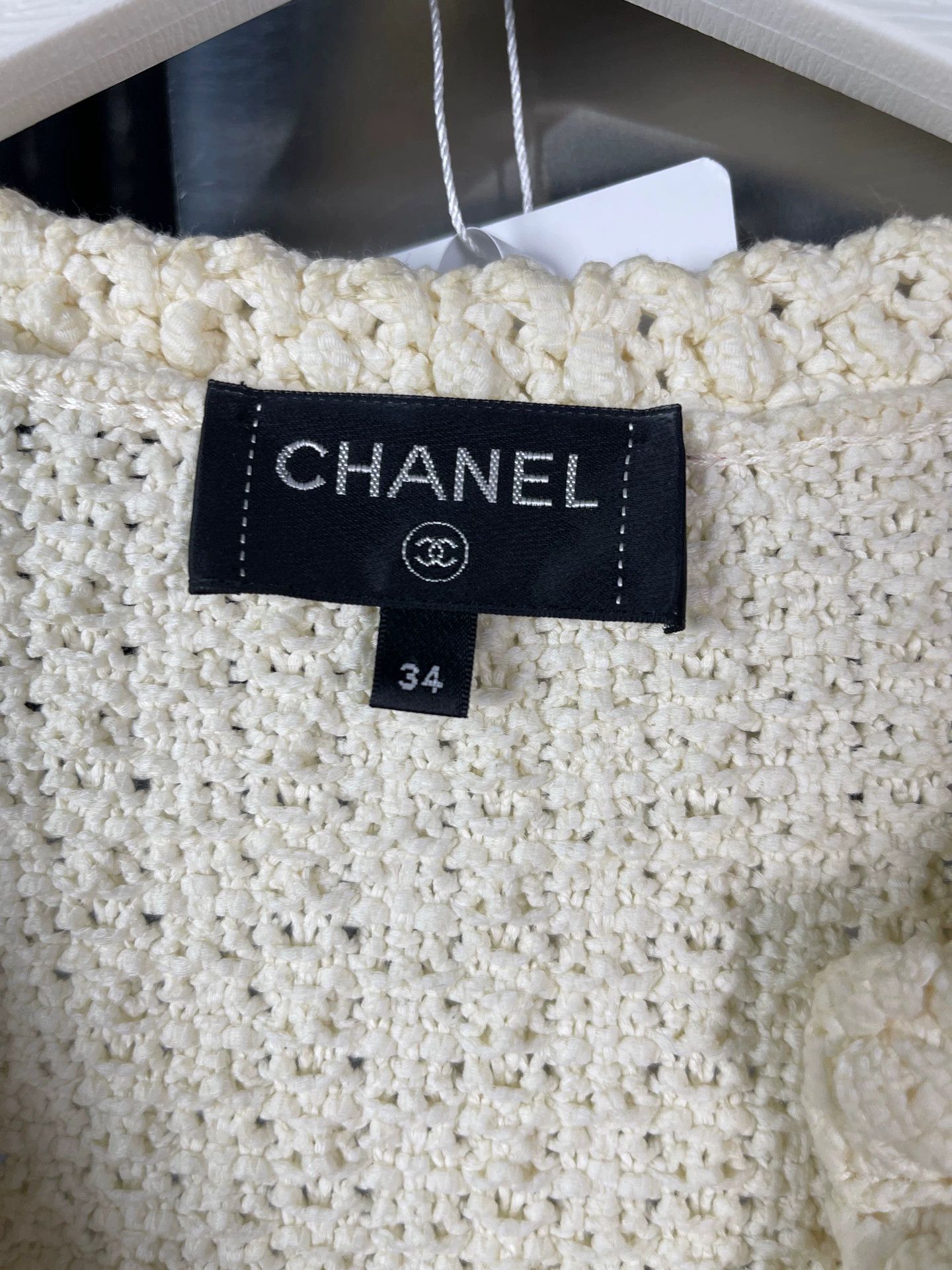 Chanel Chanel Woven Vest Jacket Women's 34 99 New Size XS / US 0-2 / IT 36-38 - 7 Thumbnail