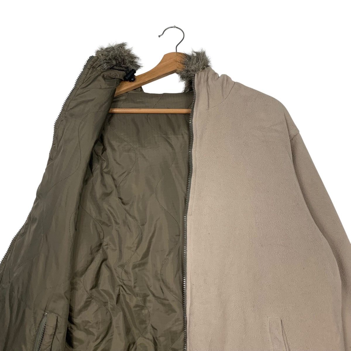 Zippo ZIPPO Reversible Jacket Faux Fur Hoodies #2369-C106 Size US M / EU 48-50 / 2 - 14 Thumbnail