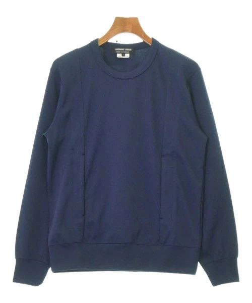 Comme des Garcons Homme Deux T-Shirts Polyester Crewneck Pullover Long Sleeve Navy Blue Size US S / EU 44-46 / 1 - 1 Thumbnail