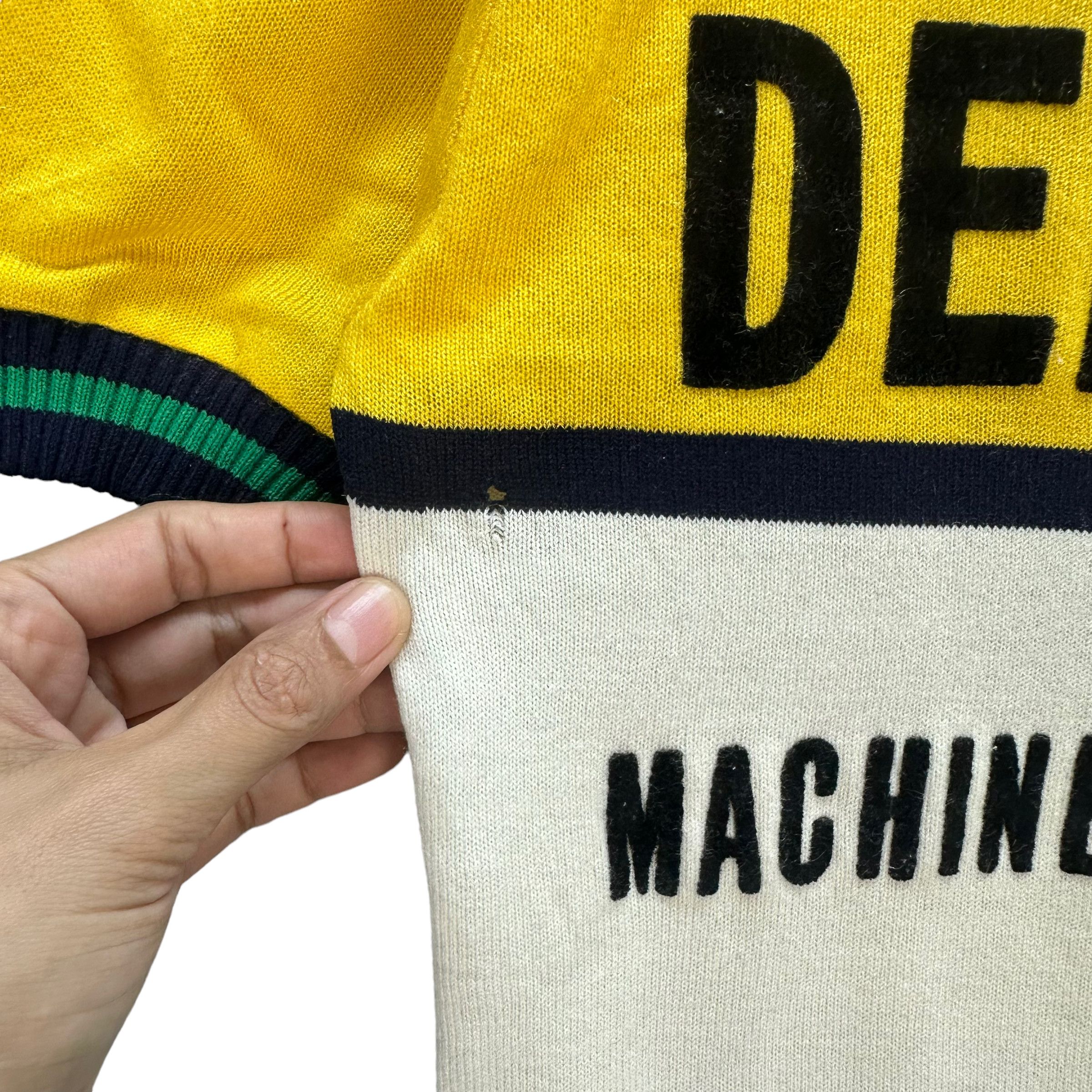 Vintage VINTAGE CYCLIST JERSEY SPONSORED BY DEHONDT # Size S / US 4 / IT 40 - 14 Thumbnail