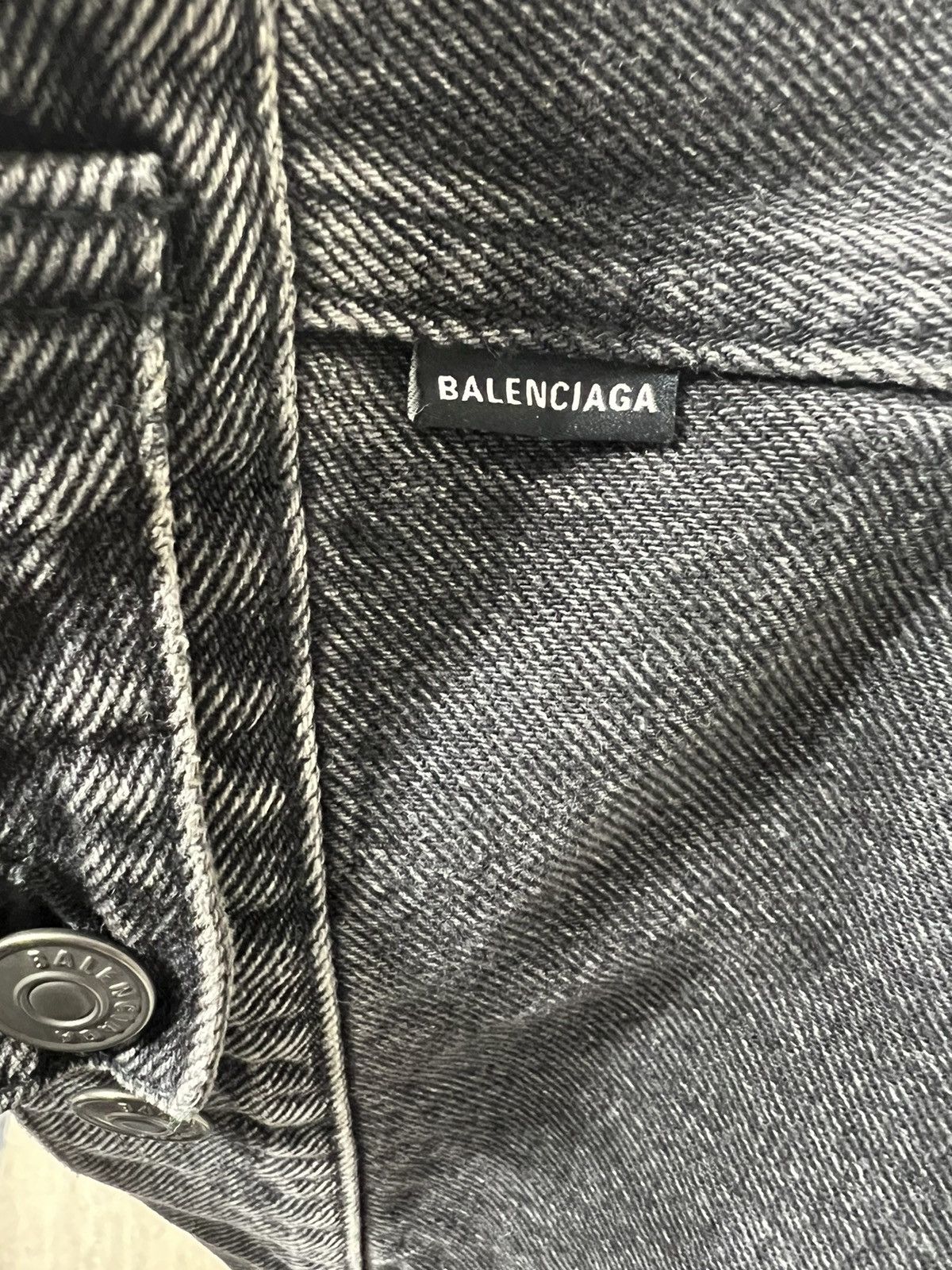Balenciaga Balenciaga two pieces Denim jacket Size US S / EU 44-46 / 1 - 6 Thumbnail