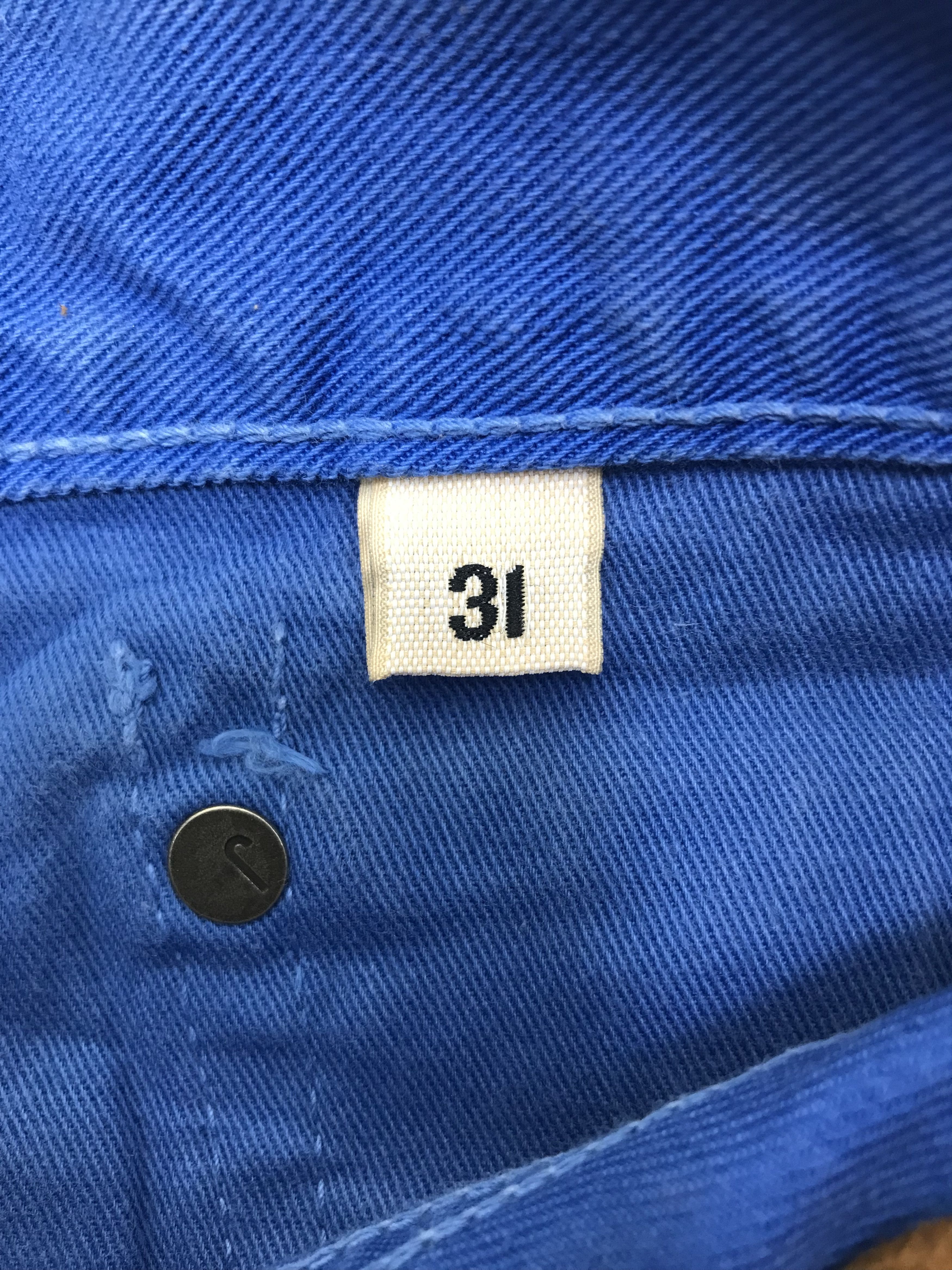 J Brand Vintage J Brand Indigo Blue Straight Cut Jeans Size US 31 - 10 Thumbnail