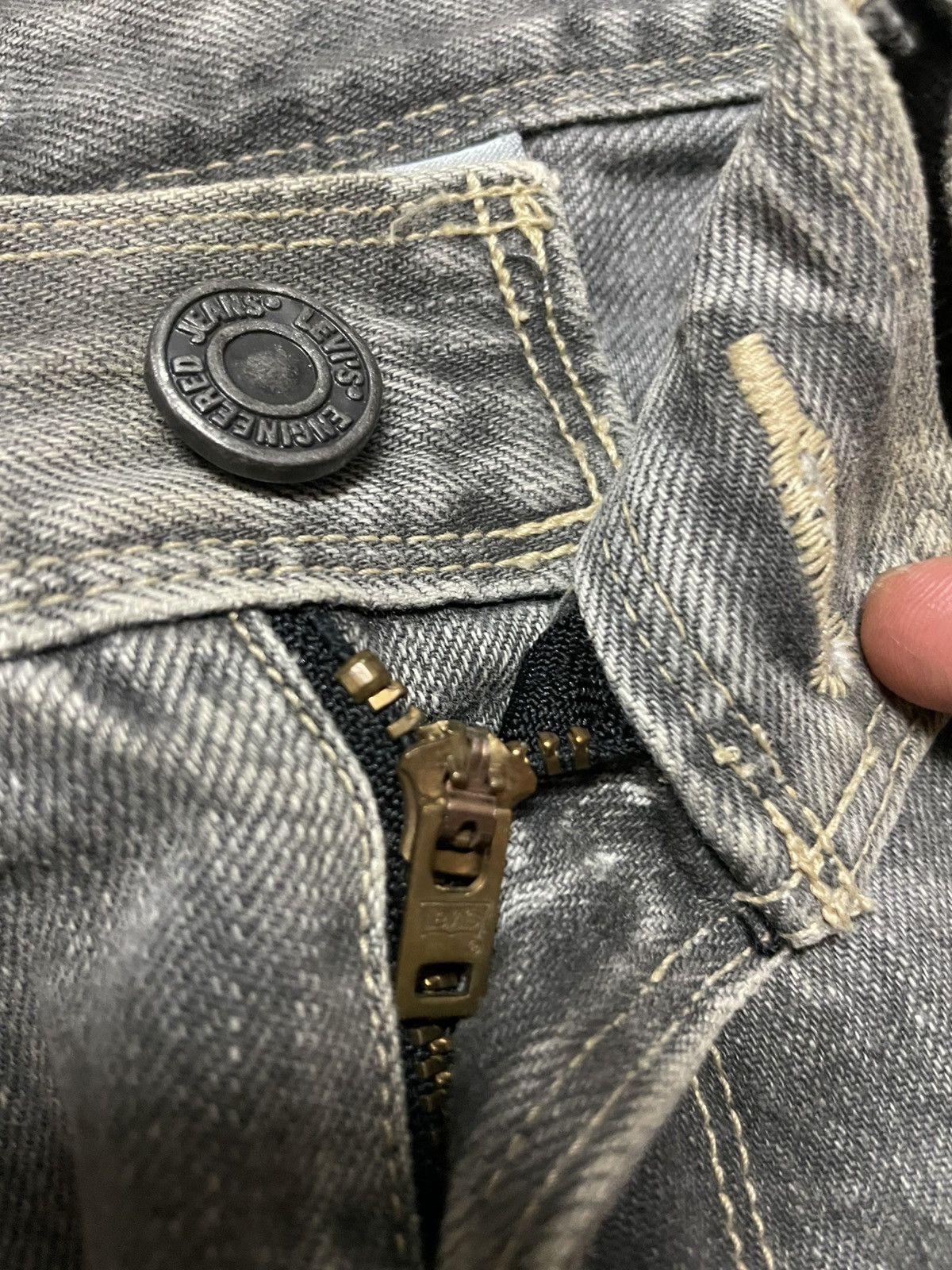 Levi's 💥Vintage 90s Levi’s Engineered Jeans Claw Mudwash Quarter Size US 30 / EU 46 - 8 Thumbnail