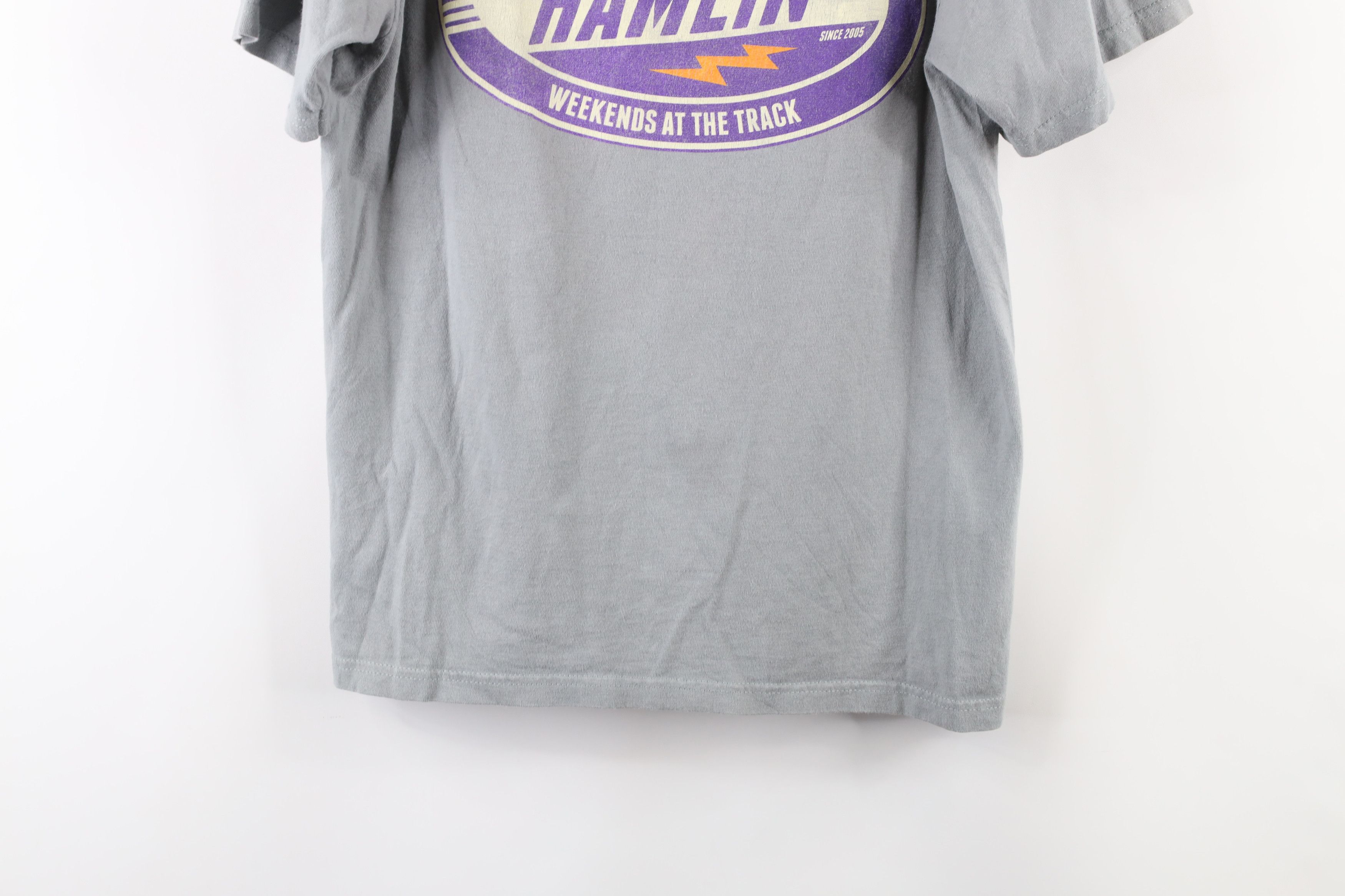 Vintage Vintage NASCAR Distressed Denny Hamlin Racing T-Shirt Gray Size US M / EU 48-50 / 2 - 3 Thumbnail