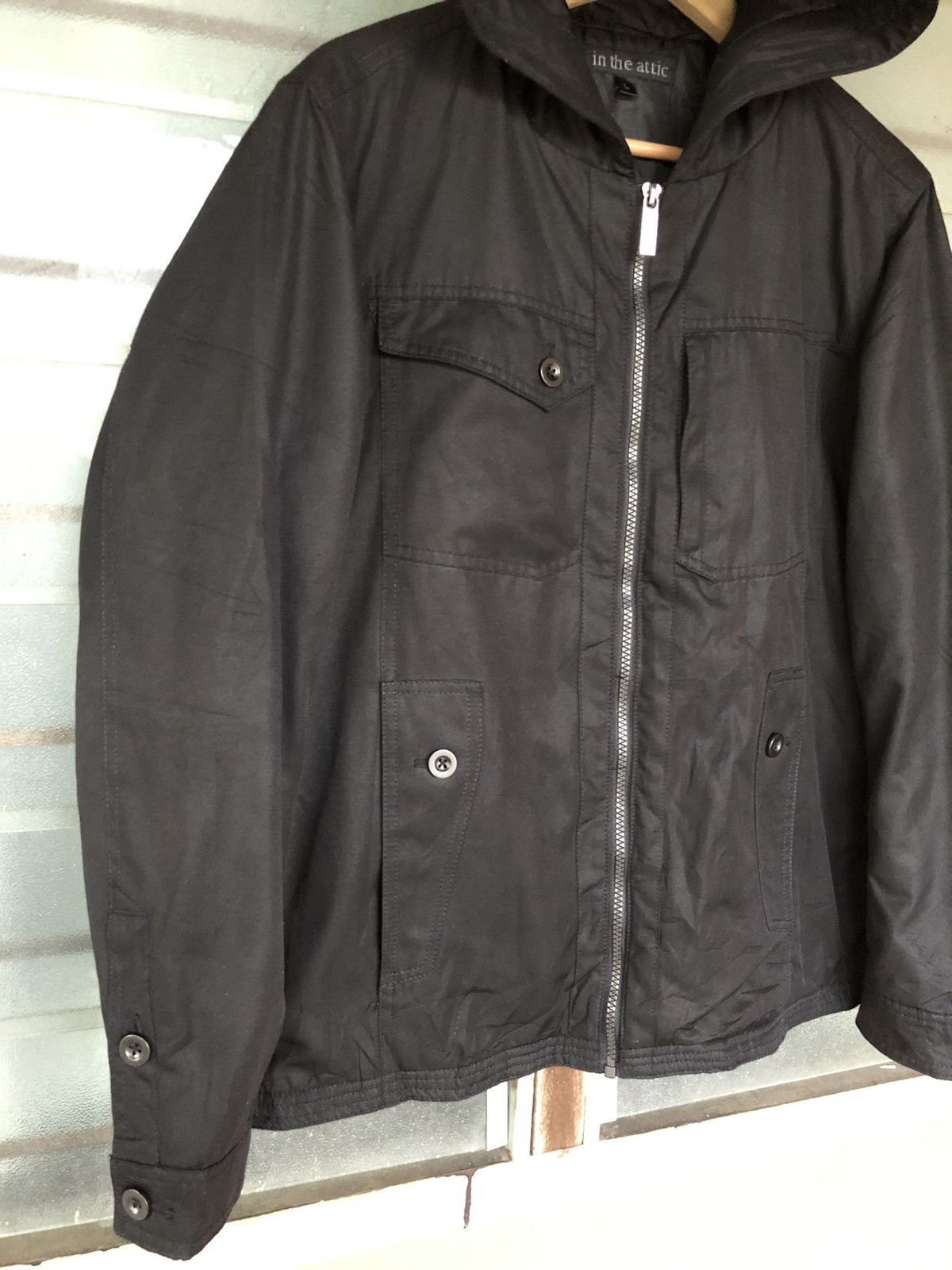 If Six Was Nine Vintage In The Attic Tactical Punk Light Hoodie Jacket Size US L / EU 52-54 / 3 - 3 Thumbnail