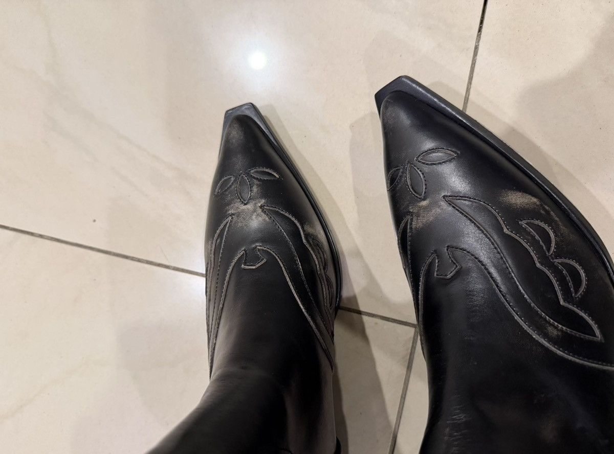 Enfants Riches Deprimes Enfants Riches Déprimés Distressed Leather Cowboy Boots Size US 11 / EU 44 - 8 Thumbnail