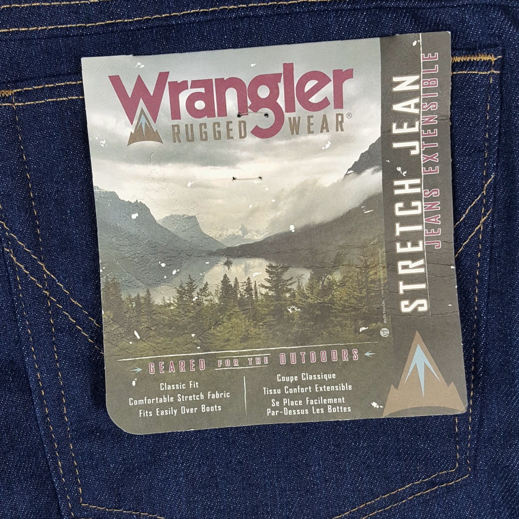 Wrangler Vintage Wrangler Men's 36x30 Relaxed Fit Denim Jeans Western Workwear Y2K Blue Size US 36 / EU 52 - 6 Thumbnail