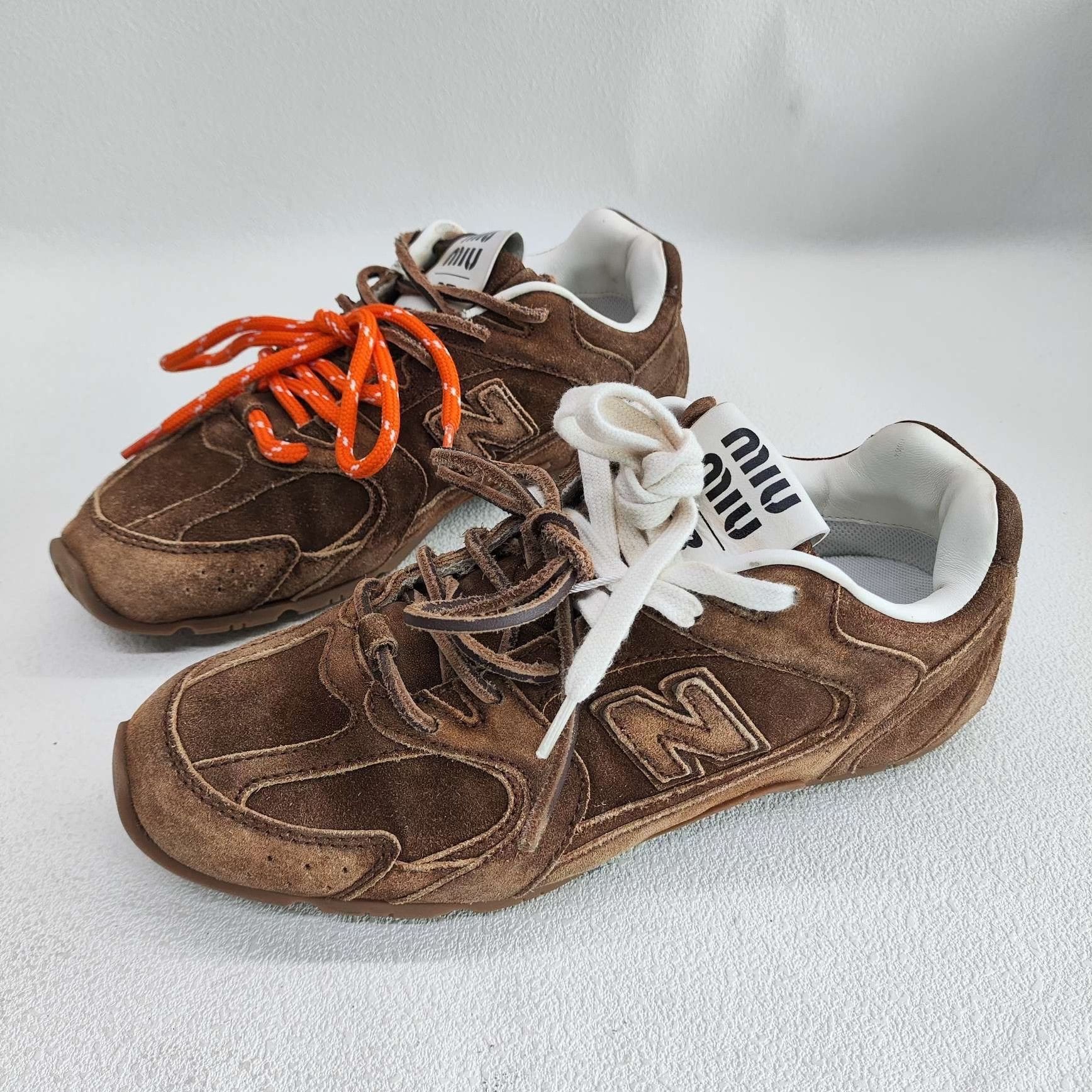 New Balance New Balance Brown Lowtop Sneakers us_6 Women Size US 6 / IT 36 - 1 Thumbnail