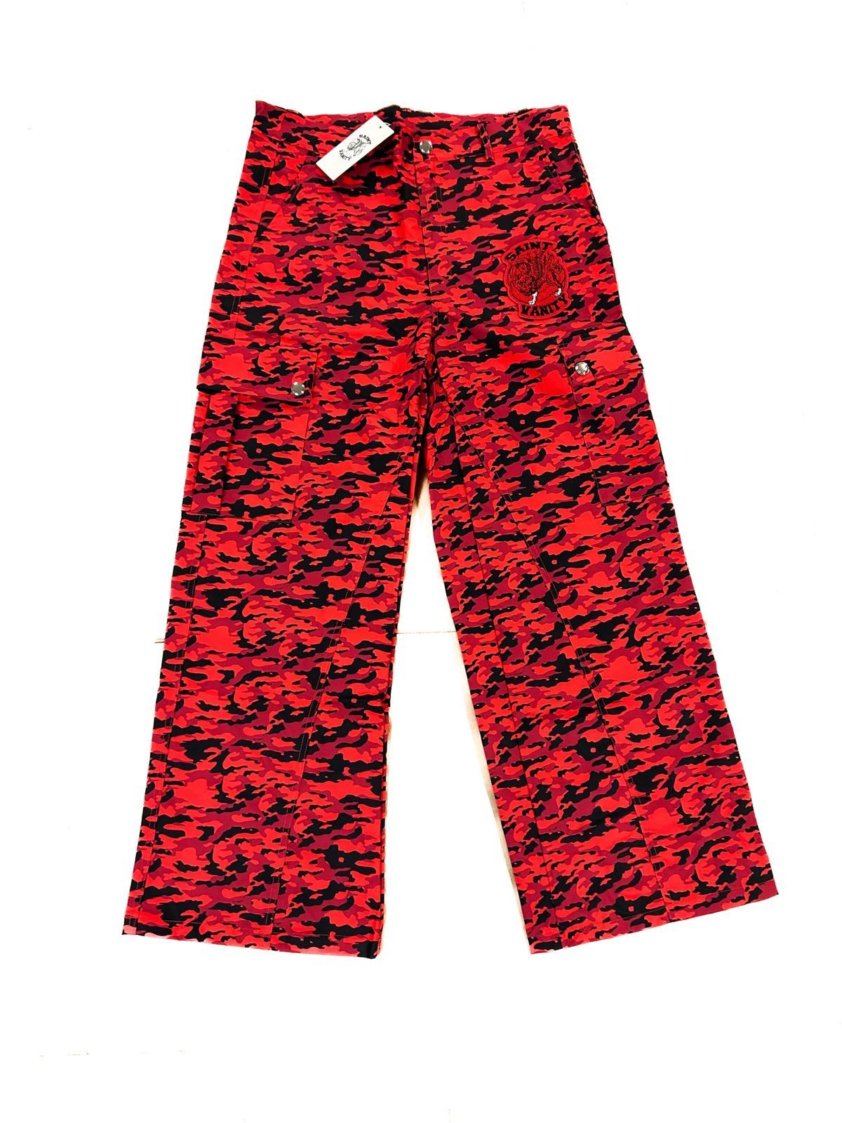 Saint Vanity Saint Vanity 'Camo Red' Cargo Pants Size US 32 / EU 48 - 1 Preview