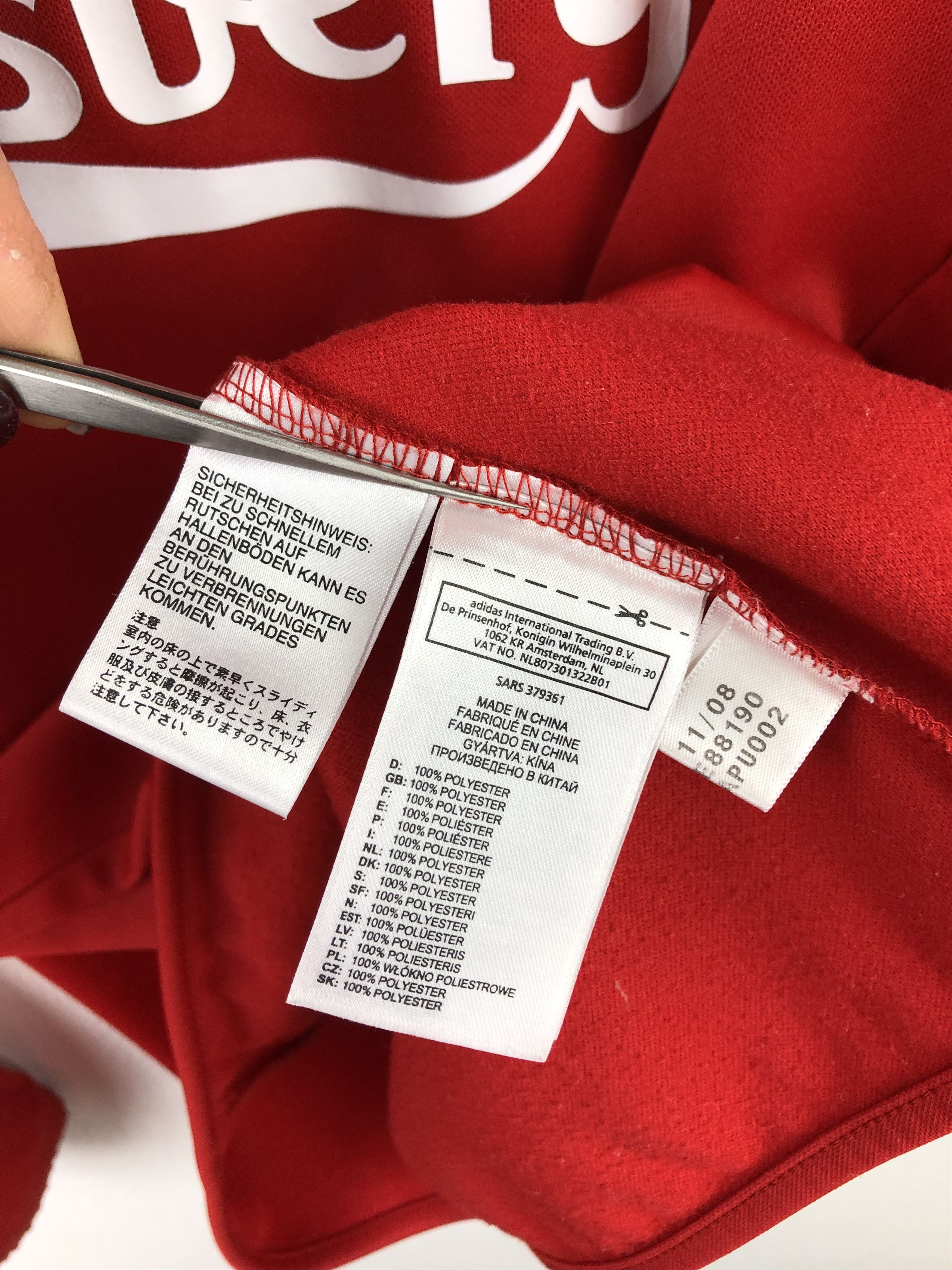 Adidas Vintage Liverpool Football Sweatshirt Soccer Jacket Rare Size US M / EU 48-50 / 2 - 12 Thumbnail