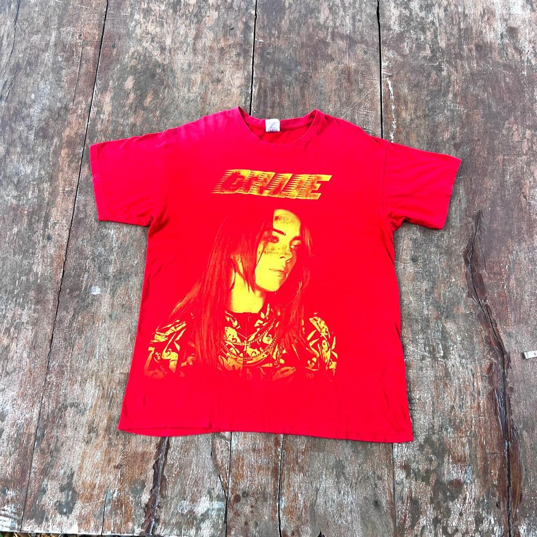 Band Tees Thrashed Faded Billie Eilish Rare T Shirt Size US M / EU 48-50 / 2 - 1 Thumbnail