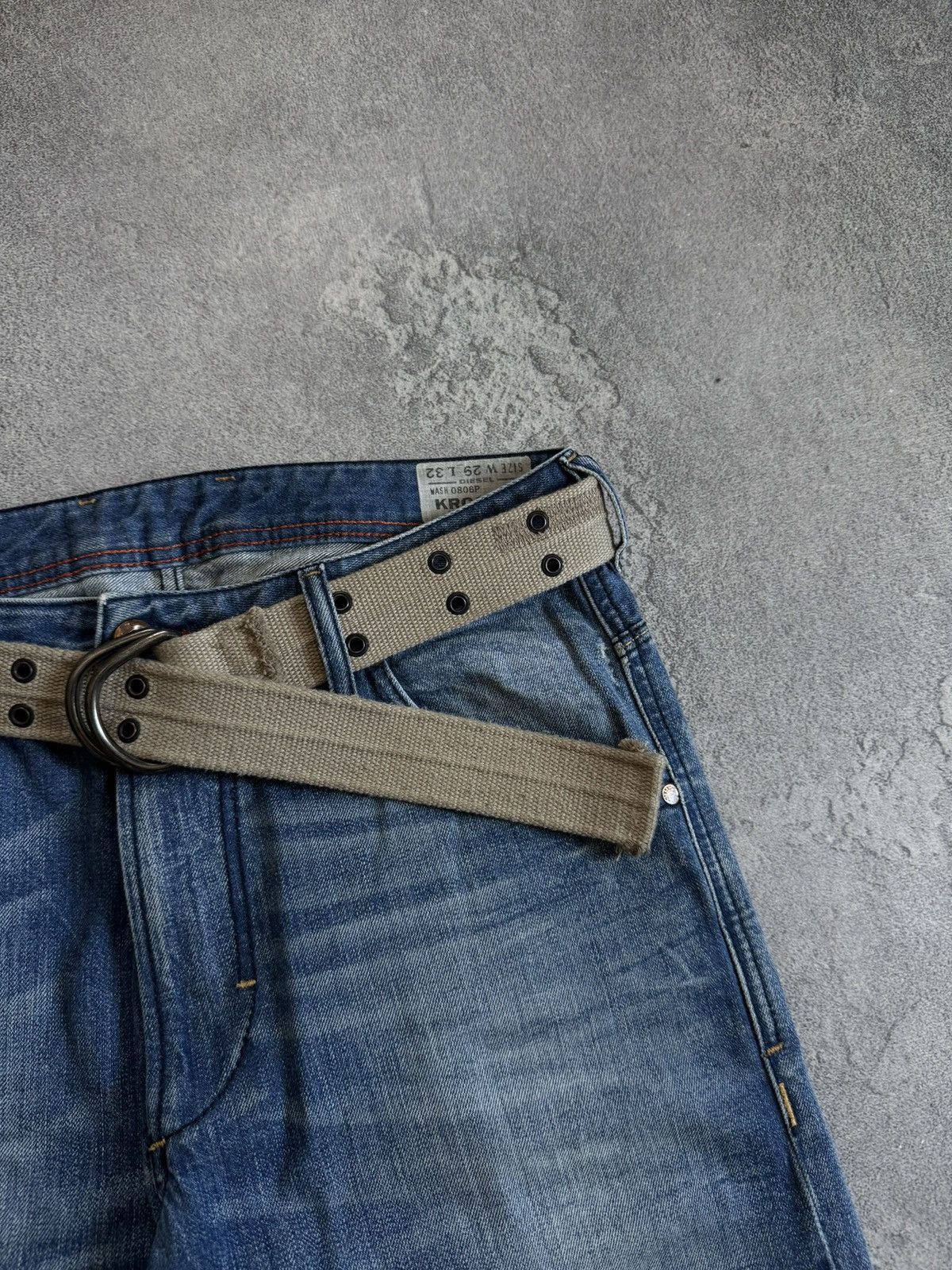 If Six Was Nine Y2K retro belt distressed style if six was nine L.G.B. 90s Size ONE SIZE - 3 Thumbnail