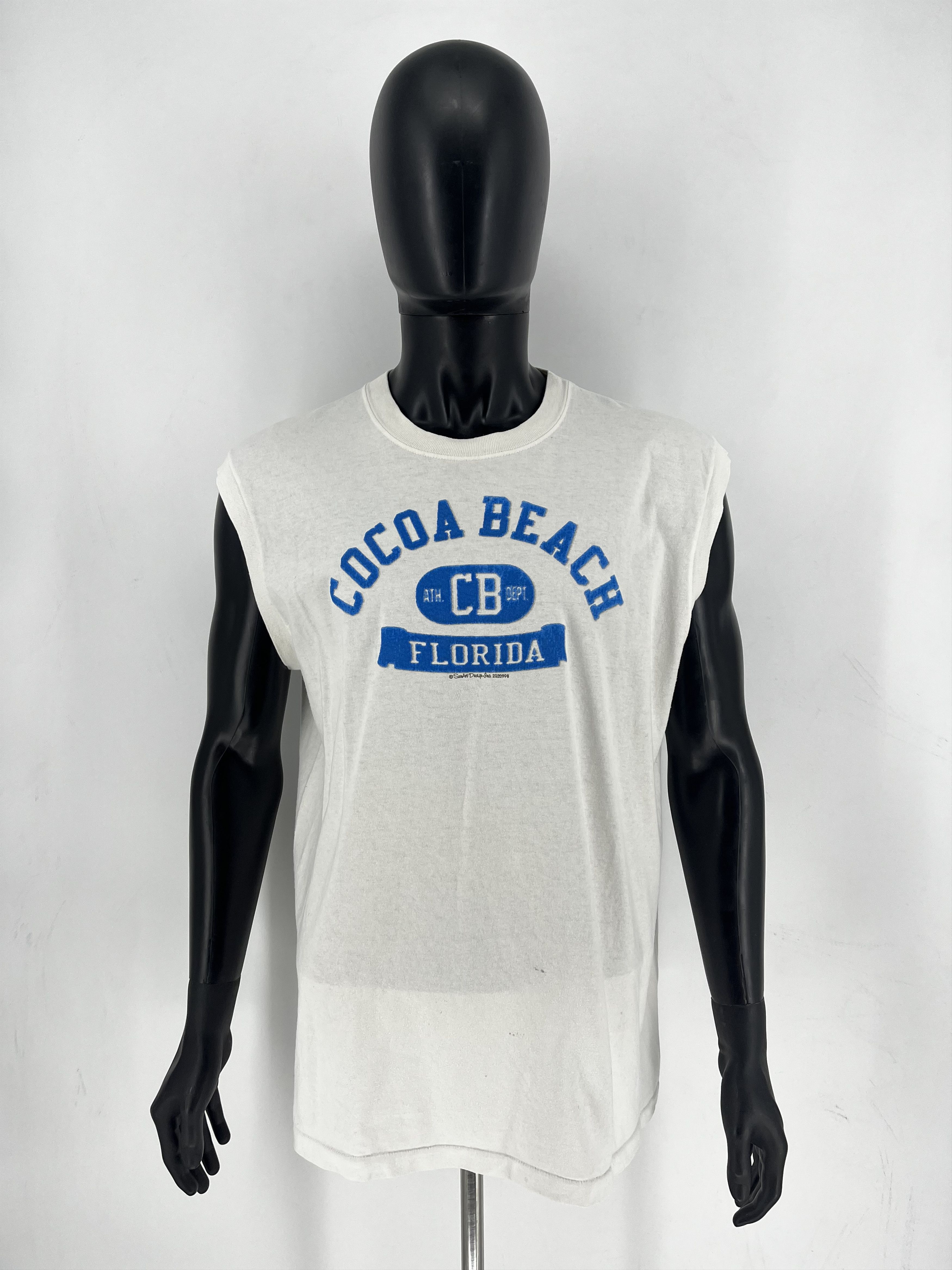 Vintage Vintage Cal Cru Cocoa Beach Florida Tank Top XL Made in USA Size US XL / EU 56 / 4 - 2 Thumbnail