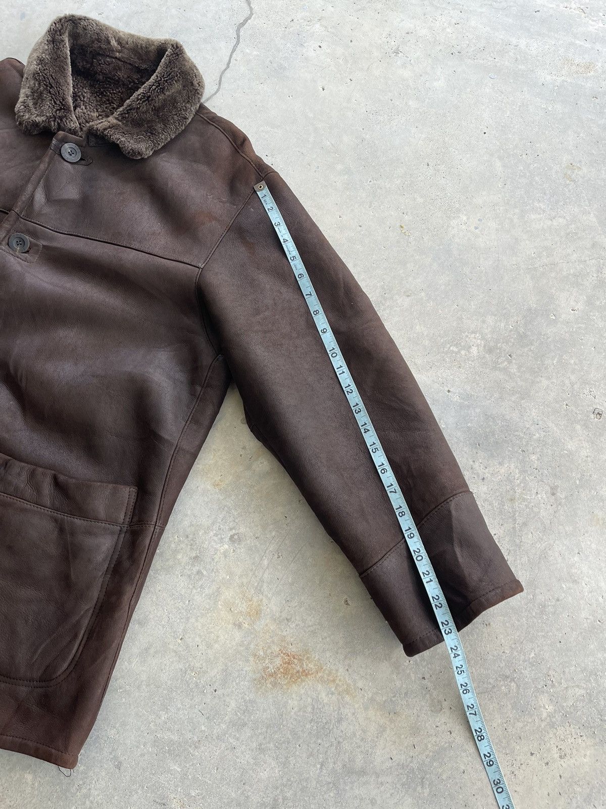 Saint Laurent Paris Yves Saint Laurent Sheepskin Sherling jacket Size US M / EU 48-50 / 2 - 17 Thumbnail