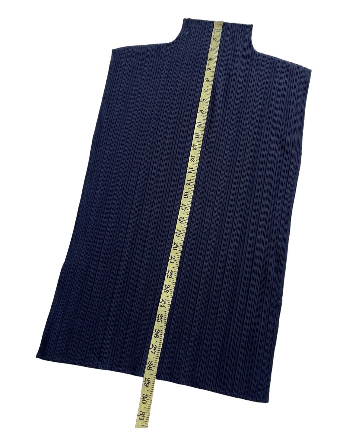 Pleats Please Issey Miyake Issey Miyake Pleats Please Top High Collar Navy Size M / US 6-8 / IT 42-44 - 9 Thumbnail