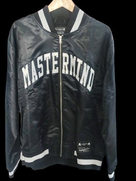 Mastermind World × Mitchell & Ness Mastermind x Mitchell and Ness Bomber 2020 Jacket Size US XL / EU 56 / 4 - 1 Thumbnail