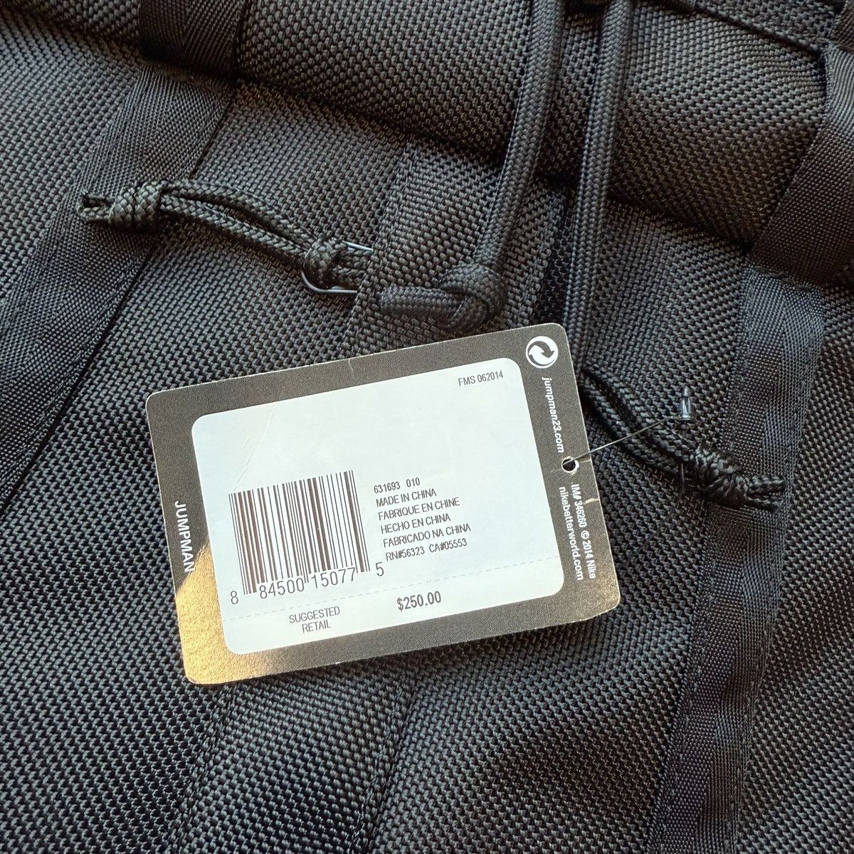 Jordan Brand × Nike 2014 Nike Air Jordan XI 11 Bred Backpack Premium Shoe Bag Size ONE SIZE - 4 Thumbnail