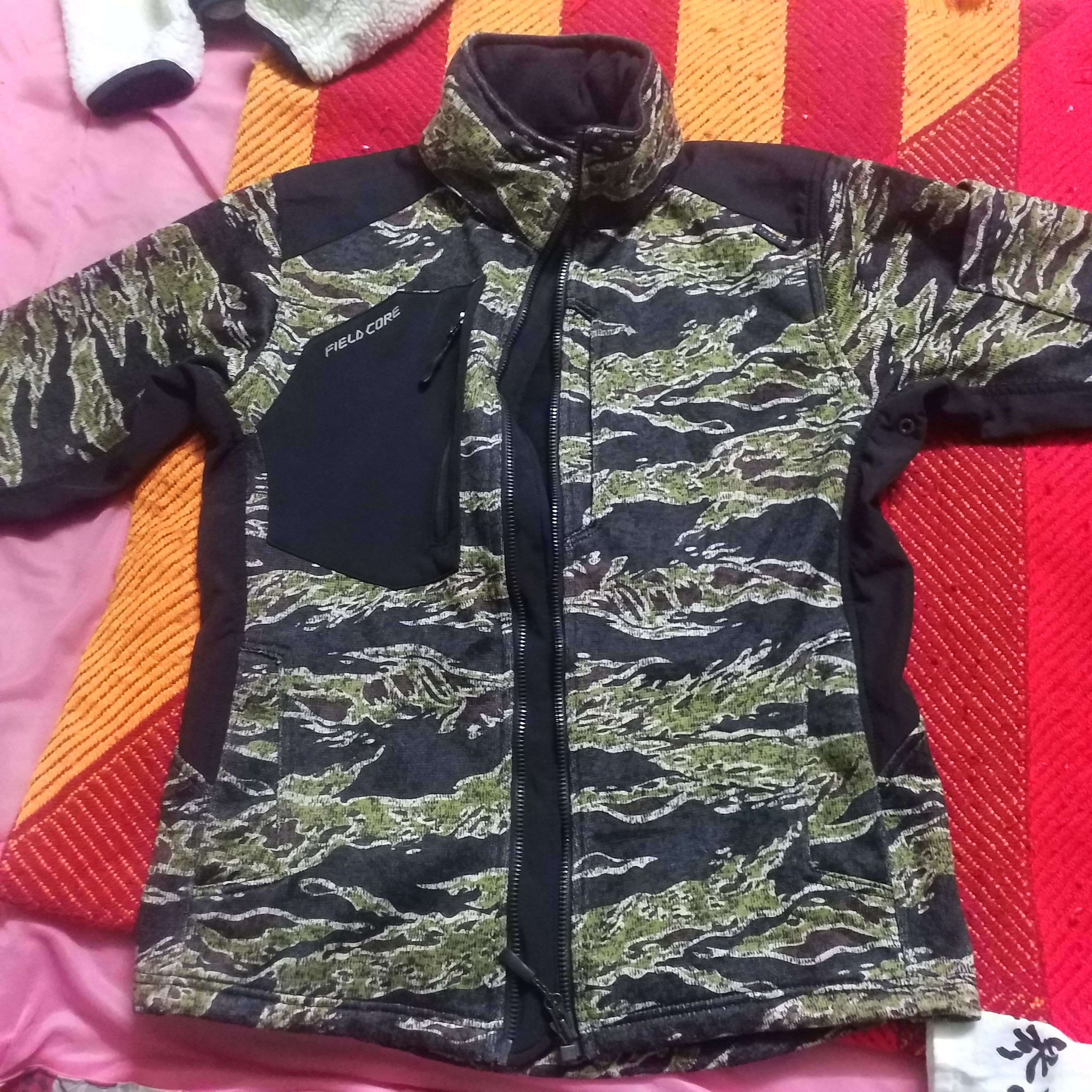 Japanese Brand FIELD CORE CAMO UPPER ZIPPER MULTI POCKET Size US M / EU 48-50 / 2 - 1 Thumbnail