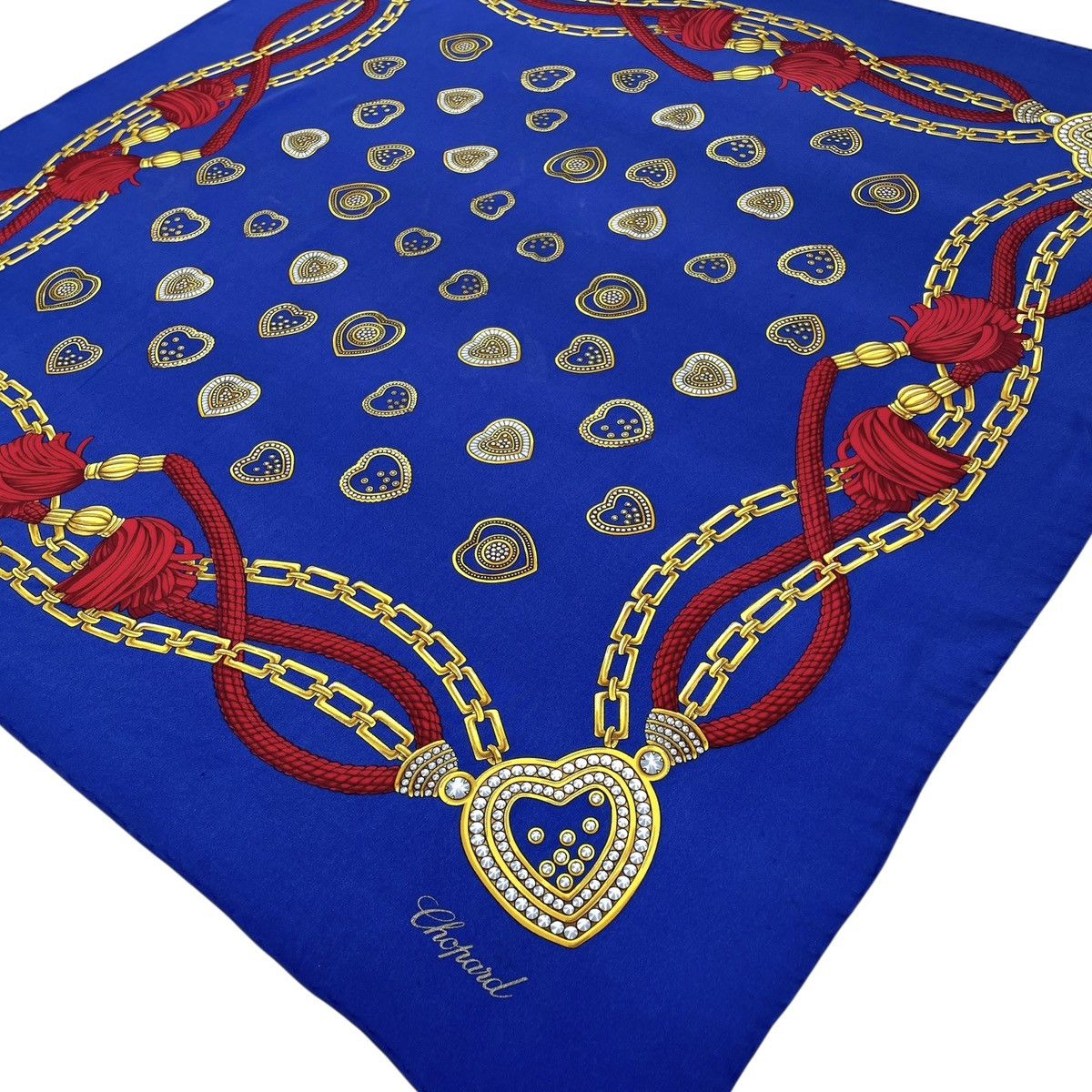 Chopard Chopard Swiss Luxury Vintage Silk Scarf Size ONE SIZE - 2 Thumbnail