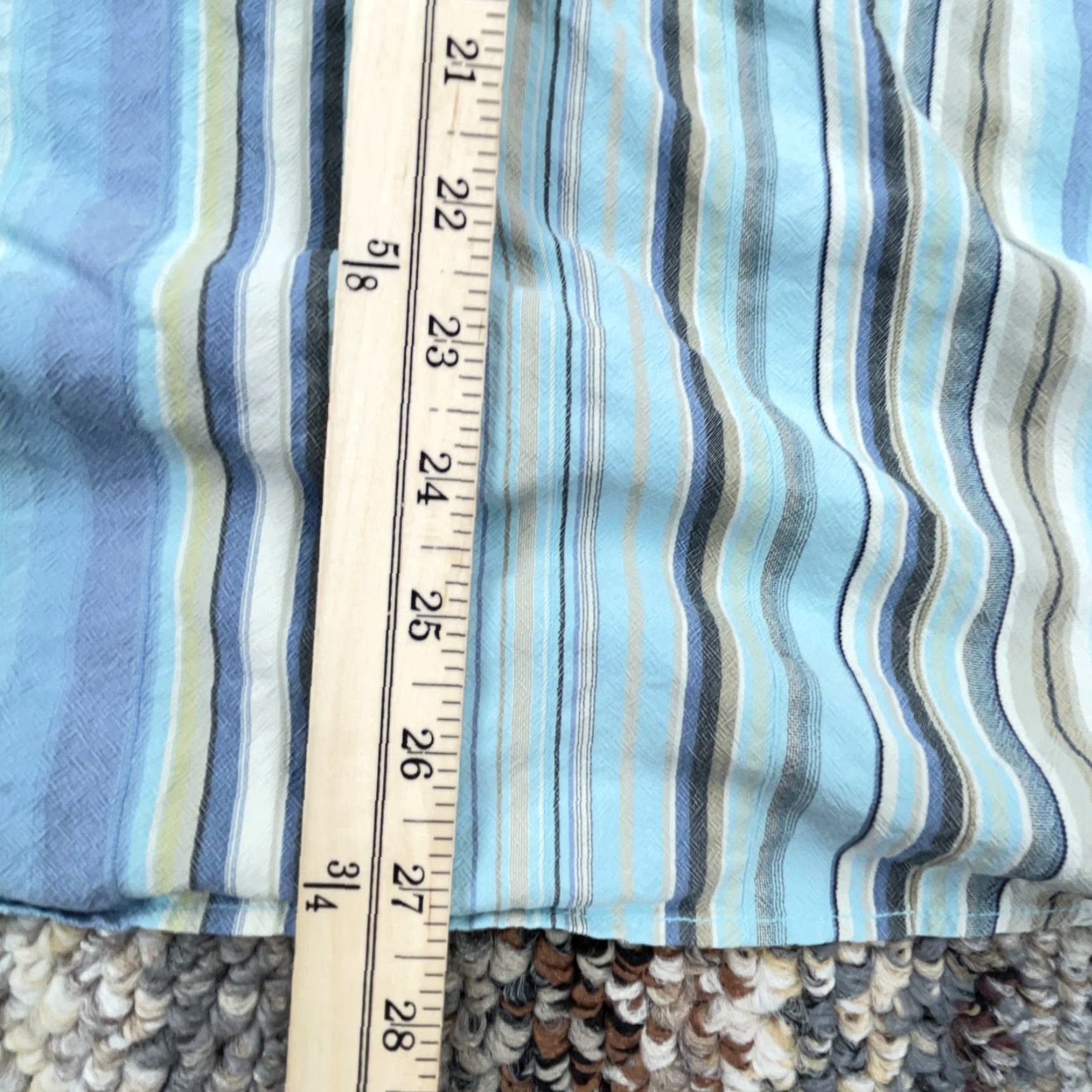 Tommy Bahama Tommy Bahama Shirt Men XL Blue Silk Button-Up Striped Beach Casual Short Sleeve Mens Size US XL / EU 56 / 4 - 6 Thumbnail
