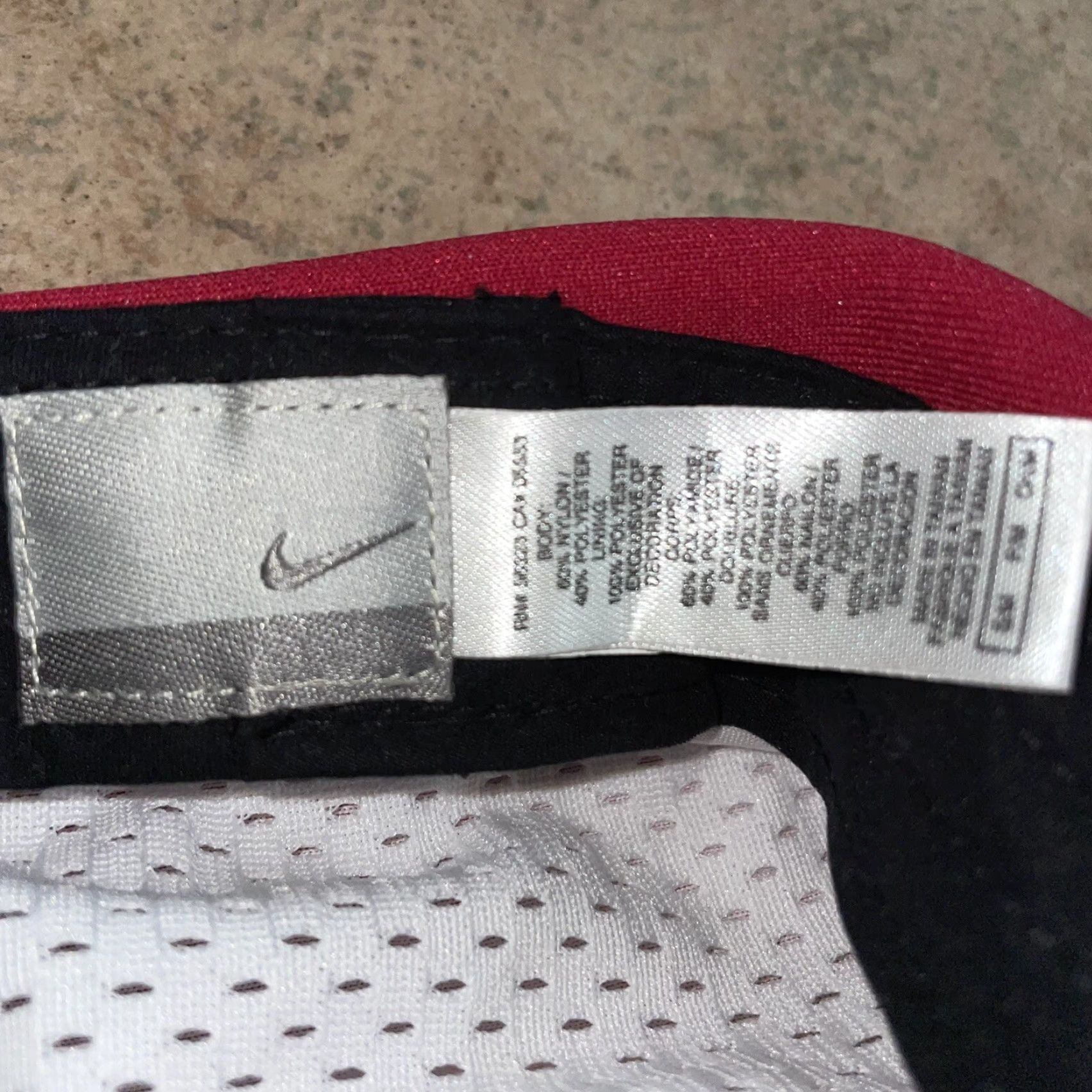Nike Nike Golf Hat Breathable Red S Men Size ONE SIZE - 4 Thumbnail