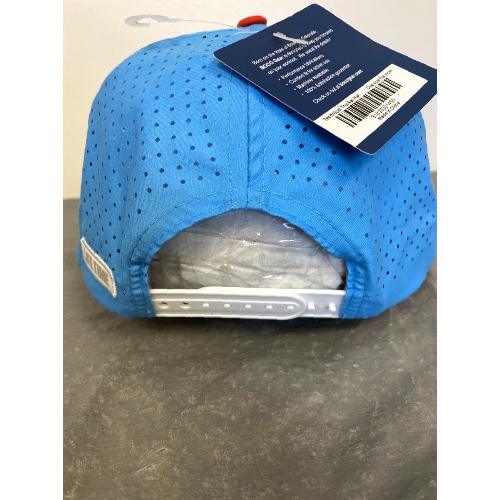 Vintage Boco Chicago Hat Cap Snapback Hat Baseball Cap Men Adjustable Breathable Flat Bill One Size Solid Blue Polyester City Hip Hop 3D Dallas Size ONE SIZE - 6 Thumbnail