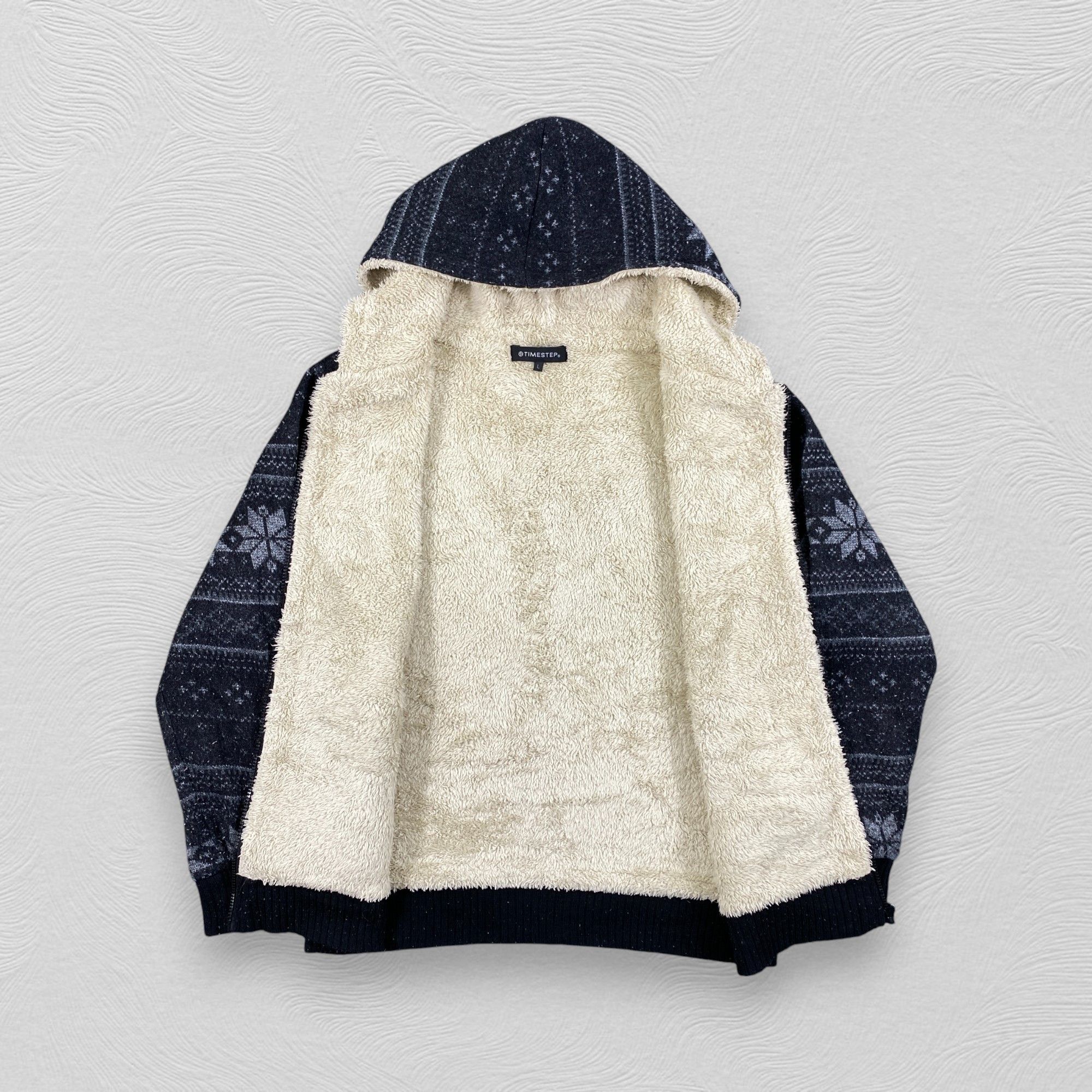 Aztech Mountain Vintage Timestep Pattern Winter Hoodie -SW179 Size US M / EU 48-50 / 2 - 3 Thumbnail