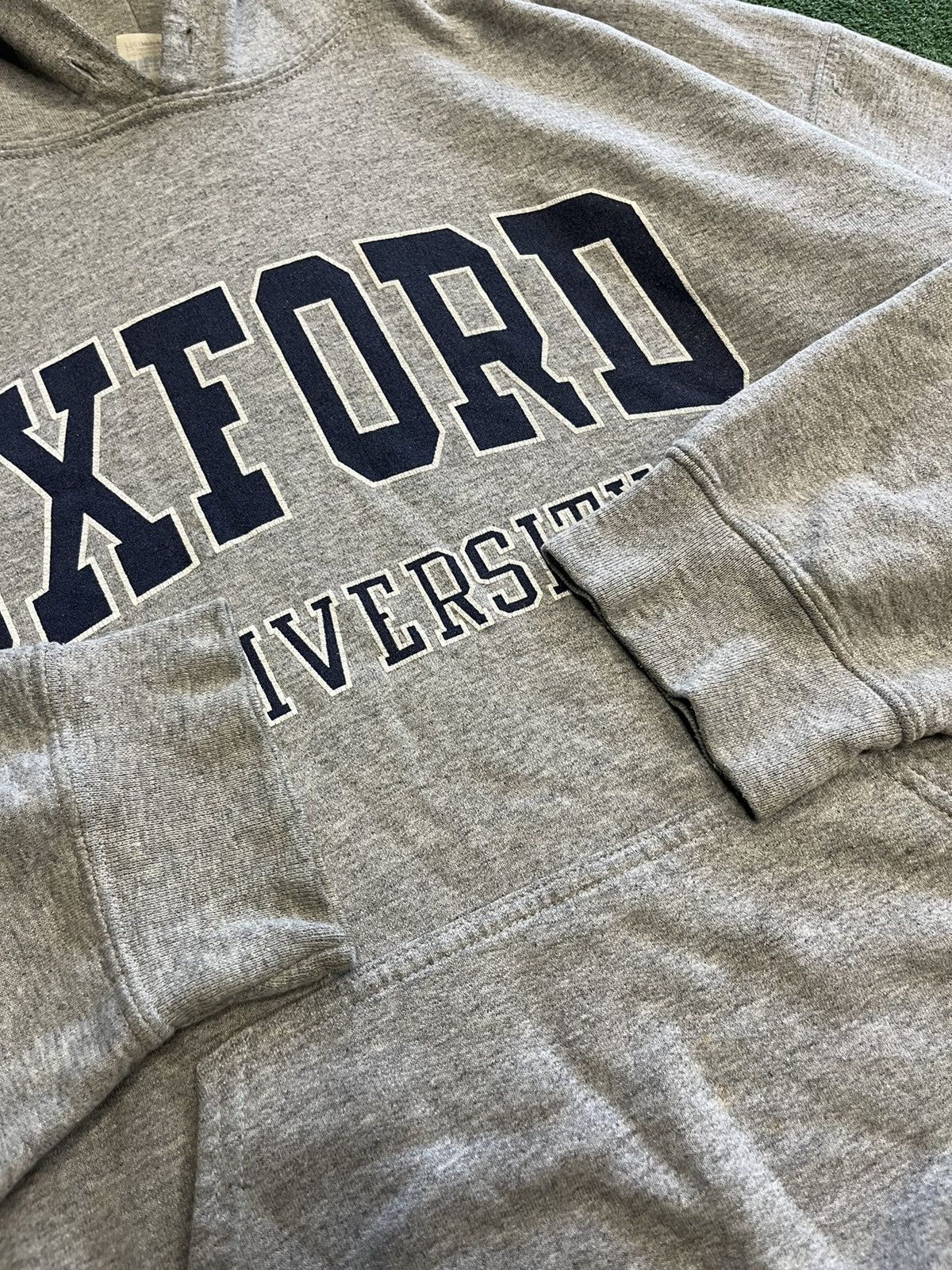 Other Vintage Y2K Oxford University American College 90s Hoodie Size US L / EU 52-54 / 3 - 9 Thumbnail